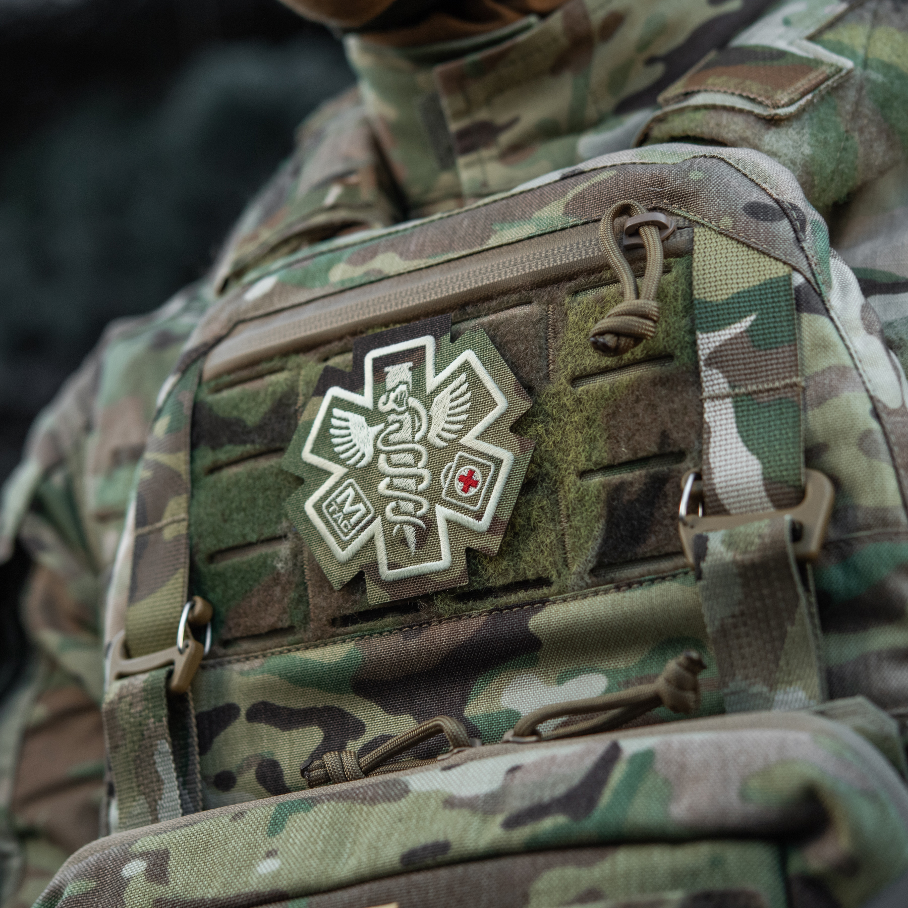 M-Tac нашивка Paramedic (вышивка) Multicam — 4