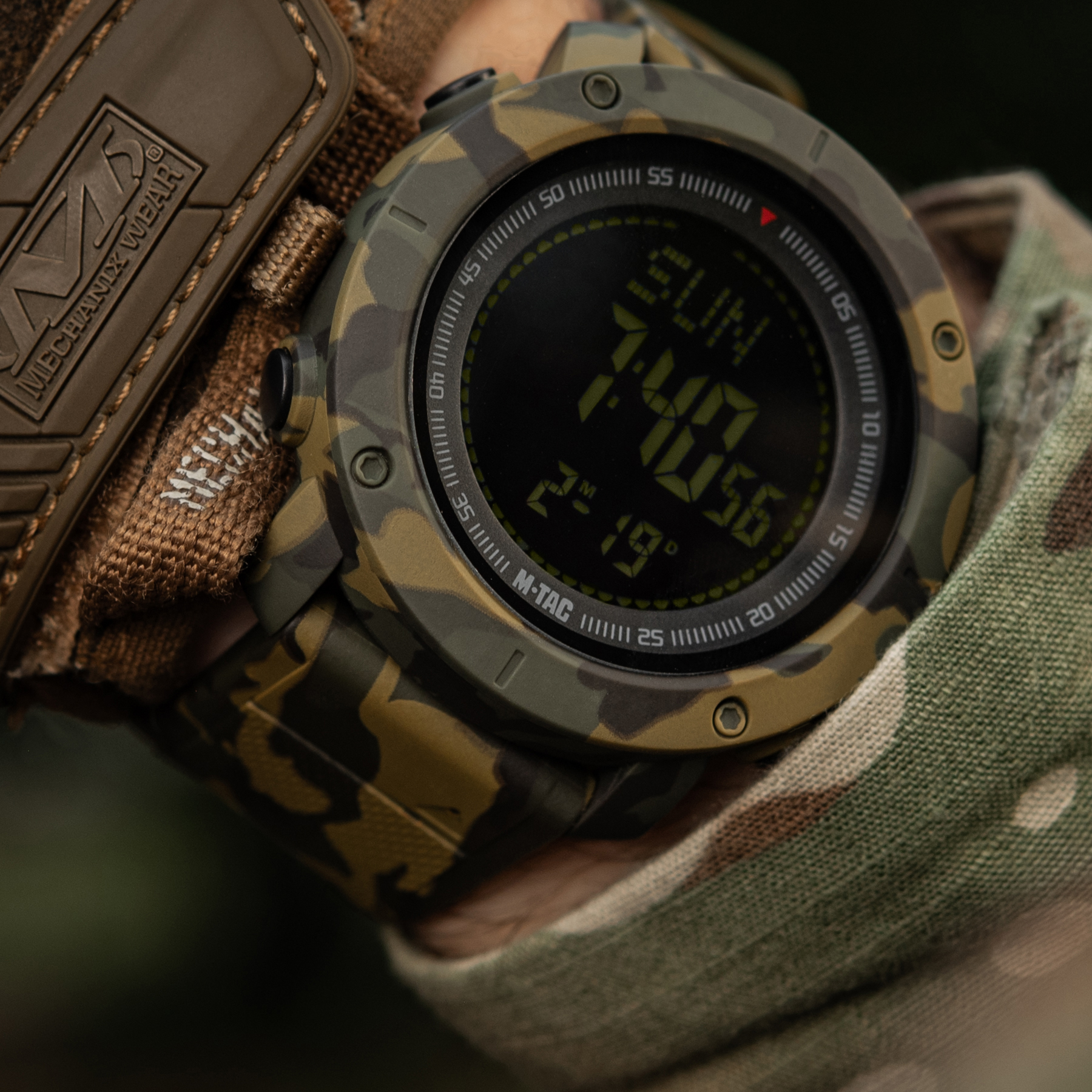 M-Tac часы тактические с компасом 2095 Camo — 13