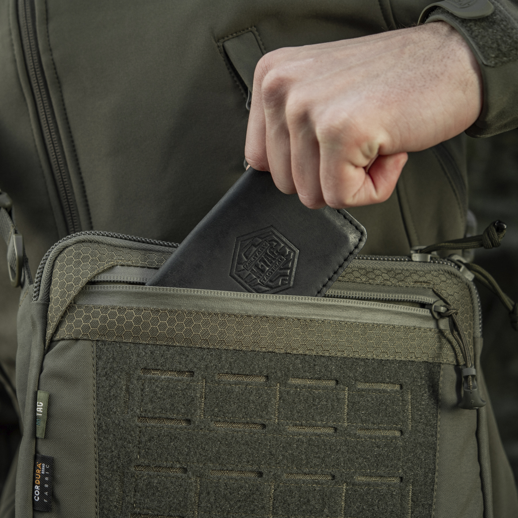 M-Tac сумка Admin Bag Elite с липучкой Ranger Green — 21