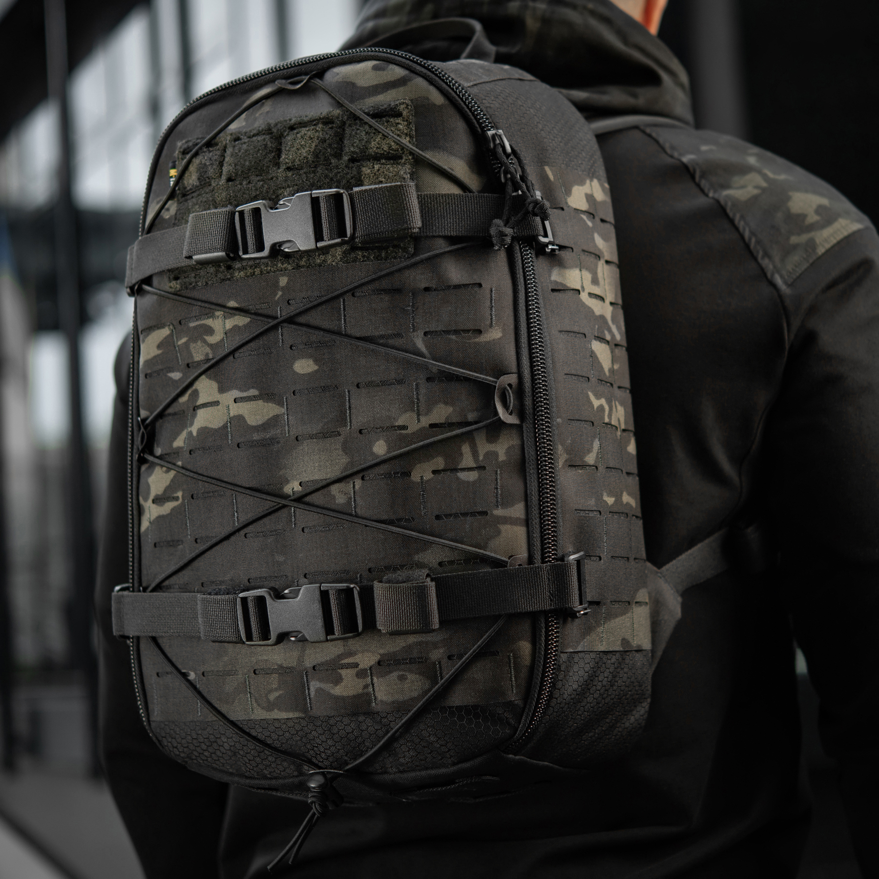 M-Tac рюкзак Sturm с эргономичными лямками X-Large Elite Gen.II Multicam Black — 20