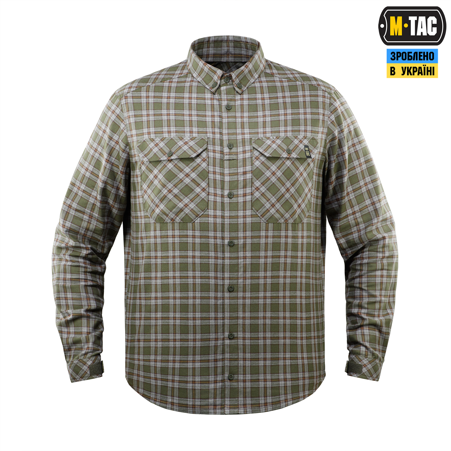 M-Tac рубашка Lumberjack Cotton Shirt Olive/Grey — 3