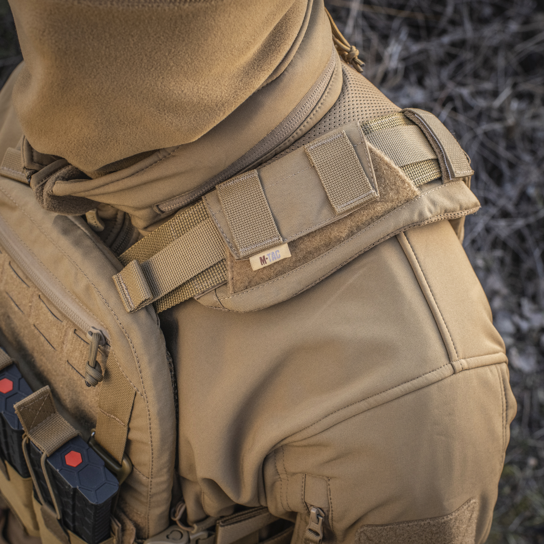 M-Tac демпфер плечевой для плитоноски Cuirass QRS Coyote — 10
