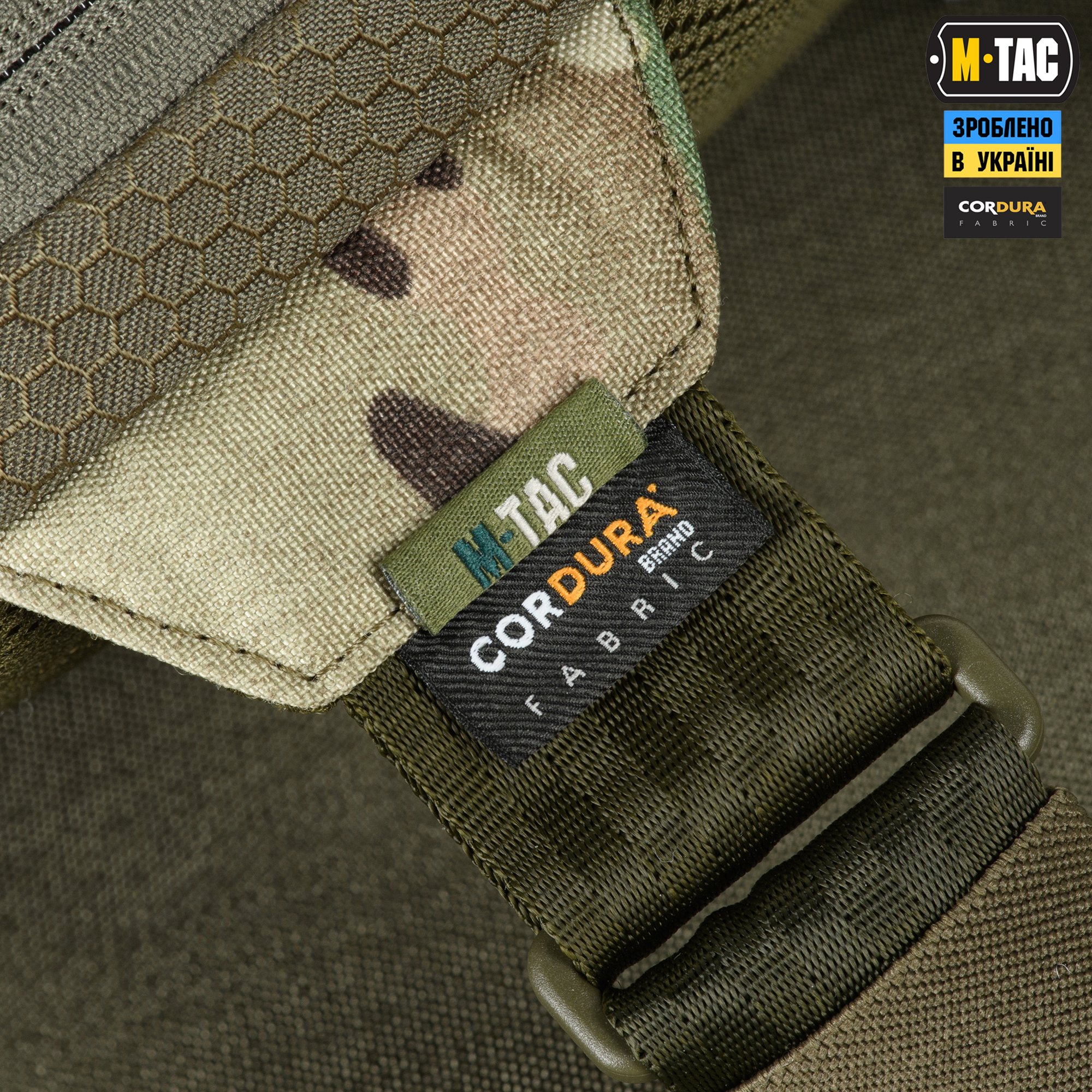 M-Tac сумка Sling Pistol Bag Elite Hex с липучкой Multicam/Ranger Green — 7