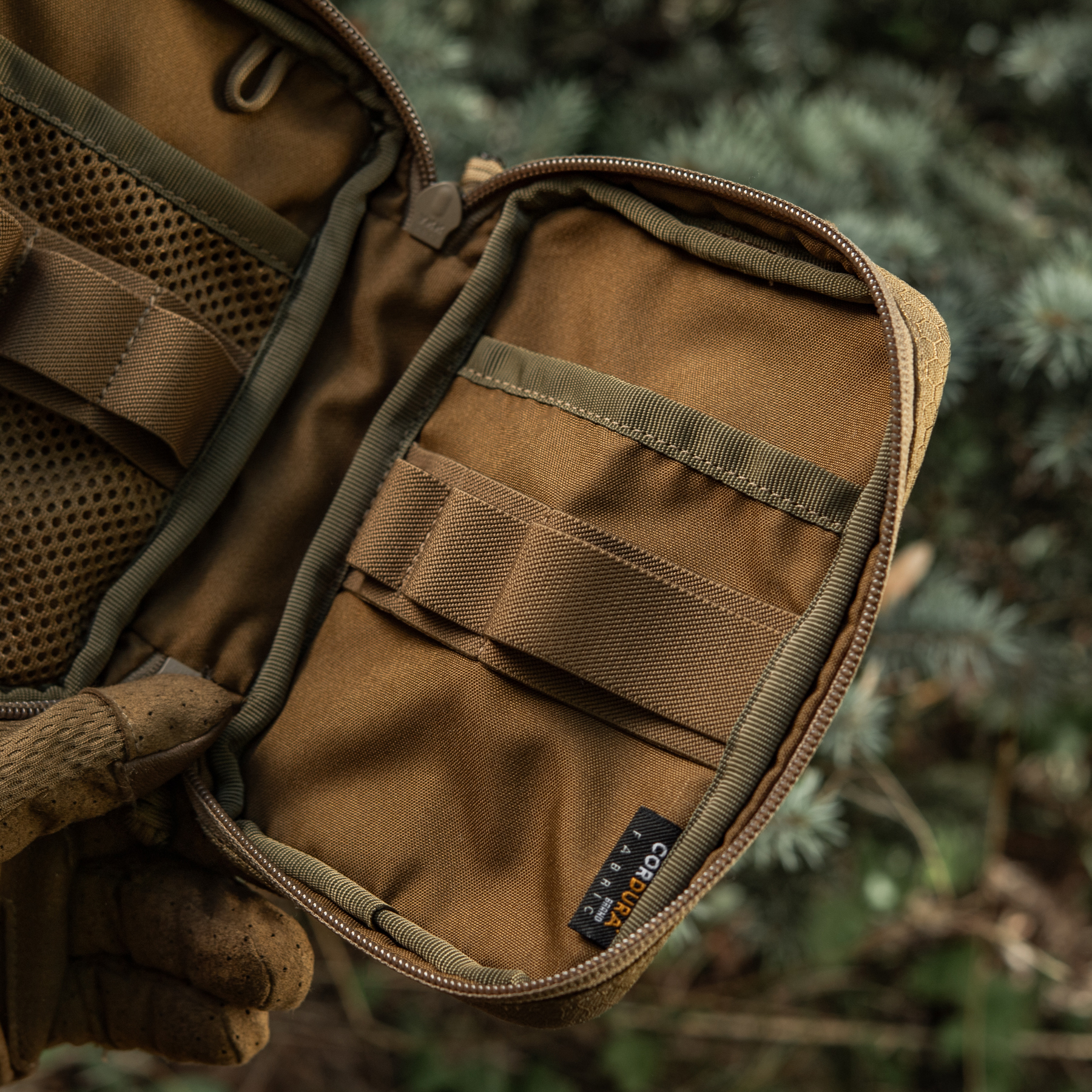 M-Tac EDC Pocket HEX Elite Coyote — 36