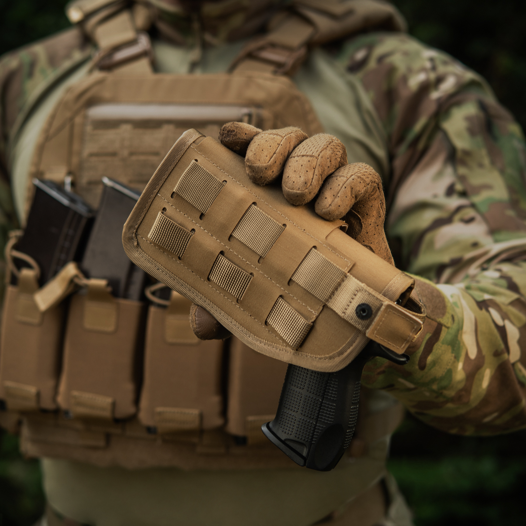 M-Tac кобура универсальная Elite Rights Coyote — 17