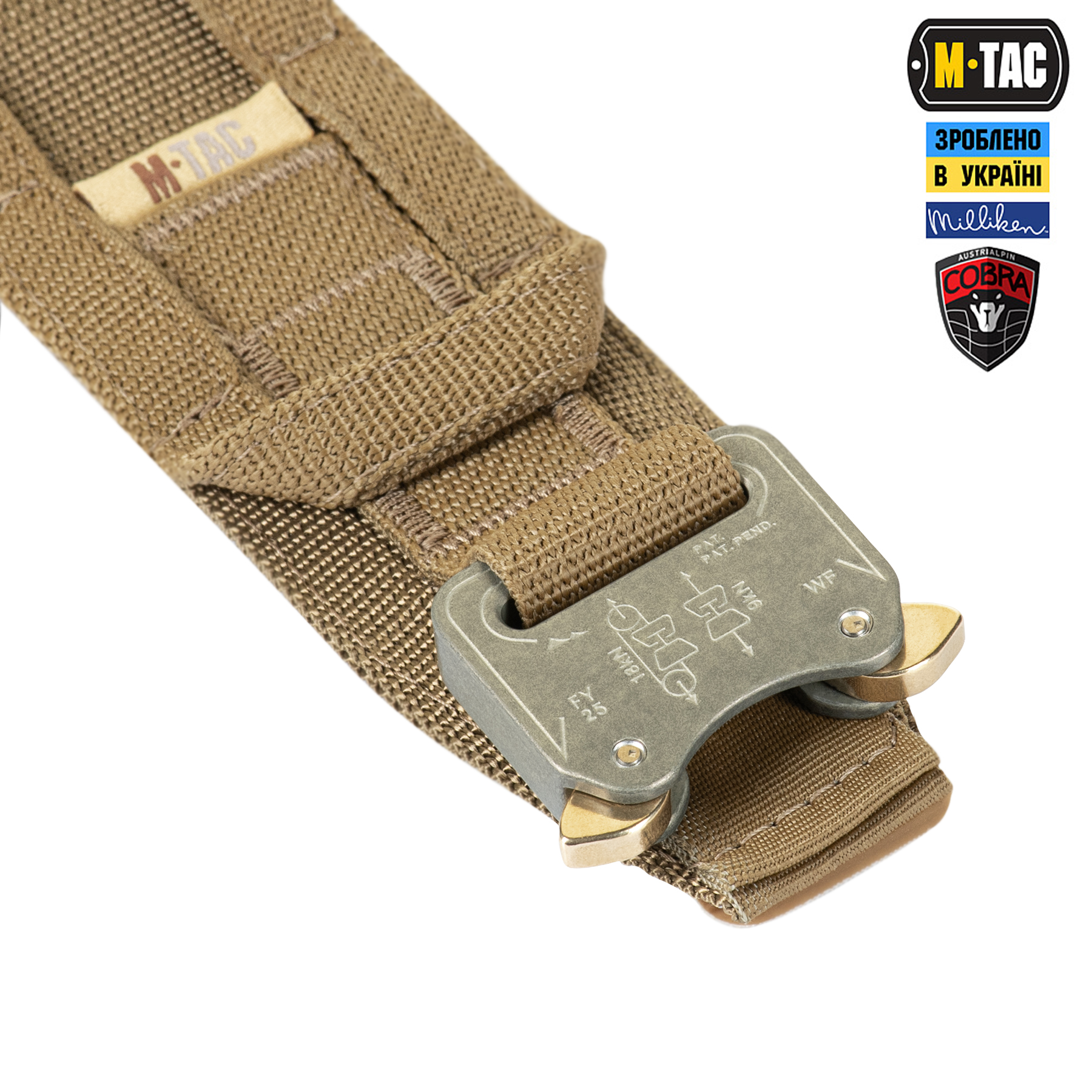 M-Tac ремень Range Belt Cobra Buckle Gen.IV Coyote — 6