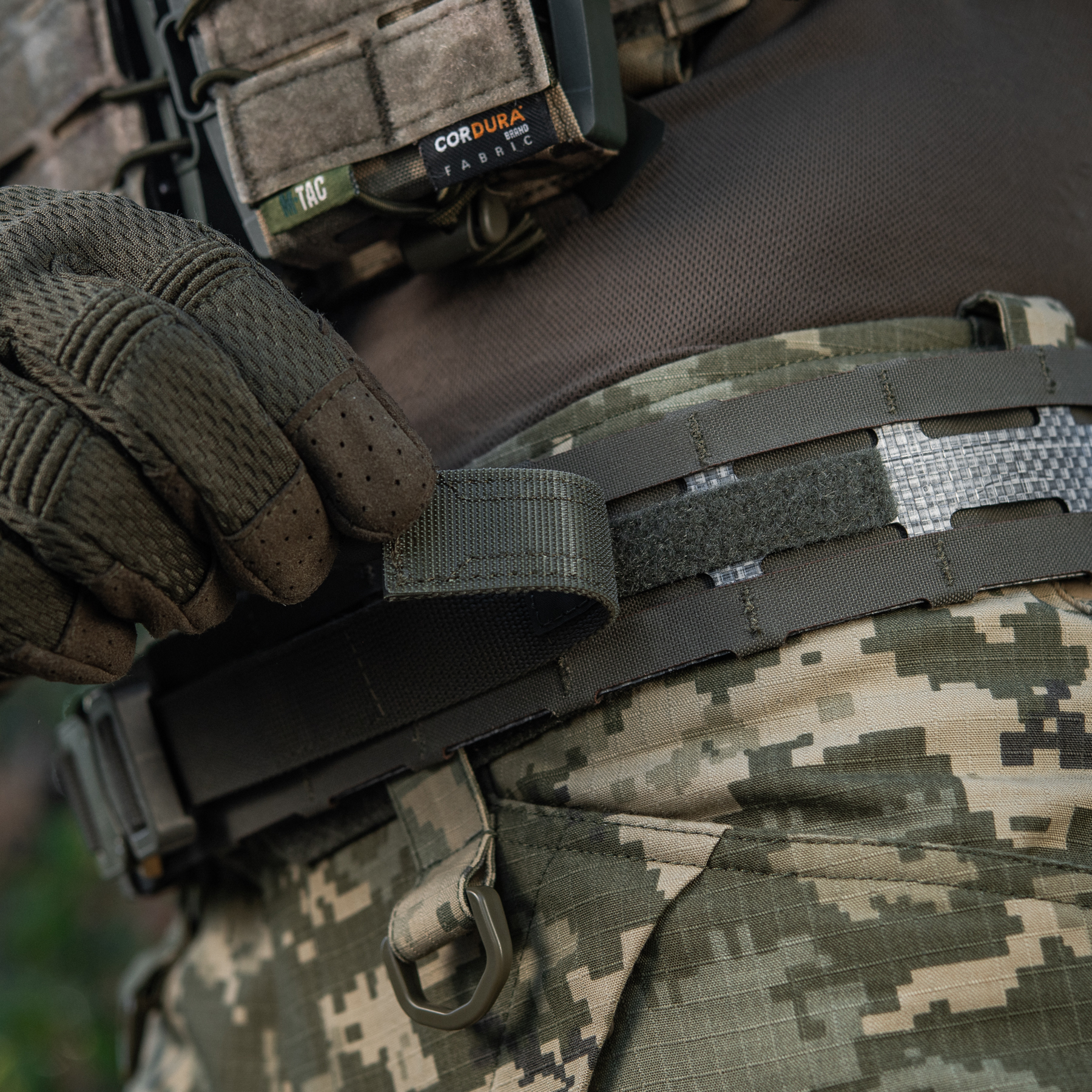 M-Tac ремень Tiger Belt Cobra Buckle Ranger Green — 18