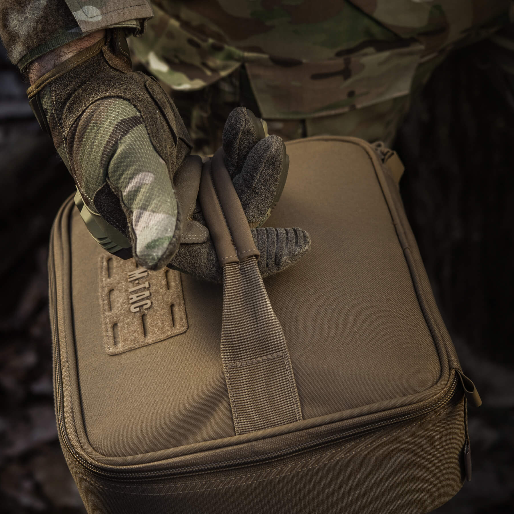 M-Tac органайзер утилитарный Hardshell Utility box L Coyote — 15