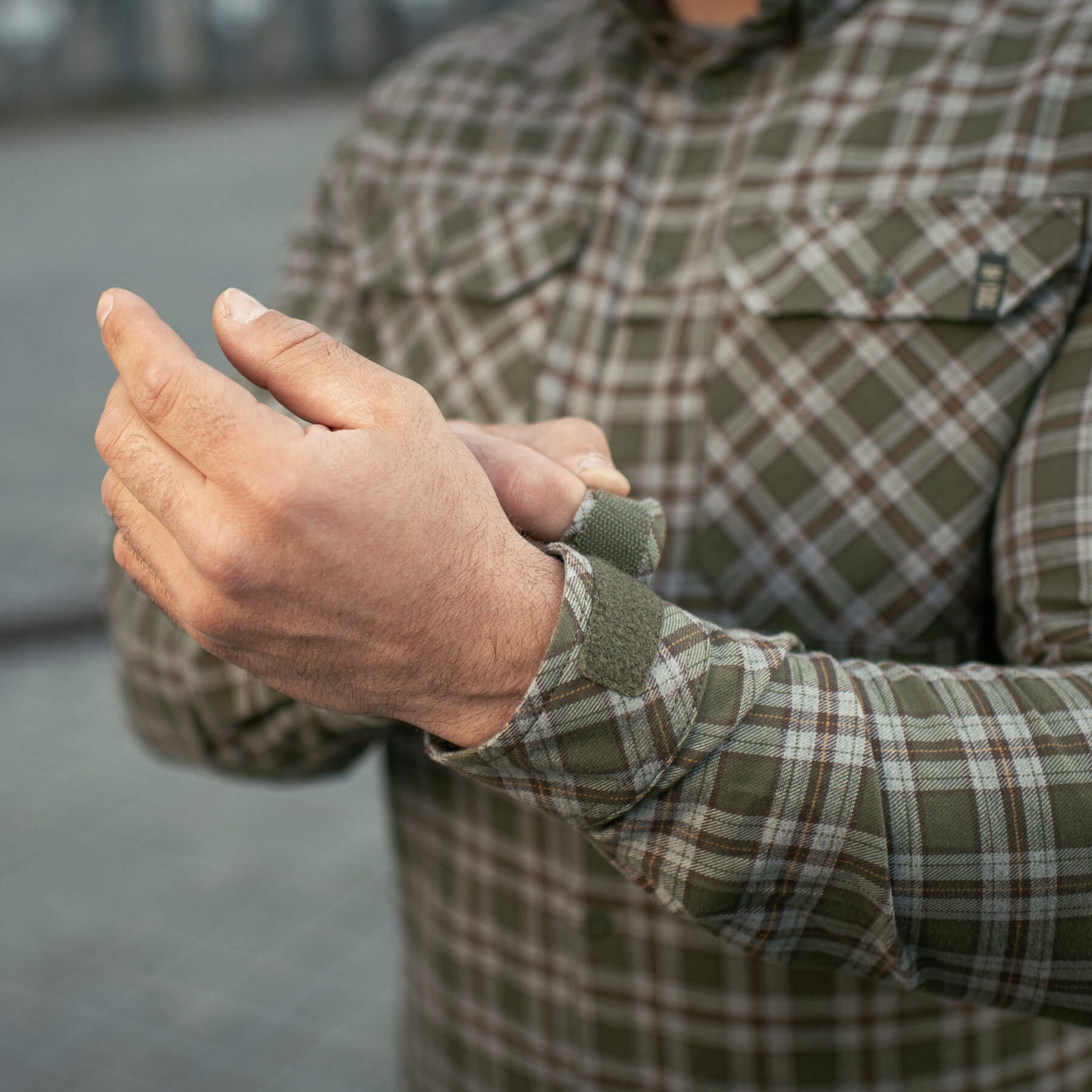 M-Tac рубашка Lumberjack Cotton Shirt Olive/Grey — 23