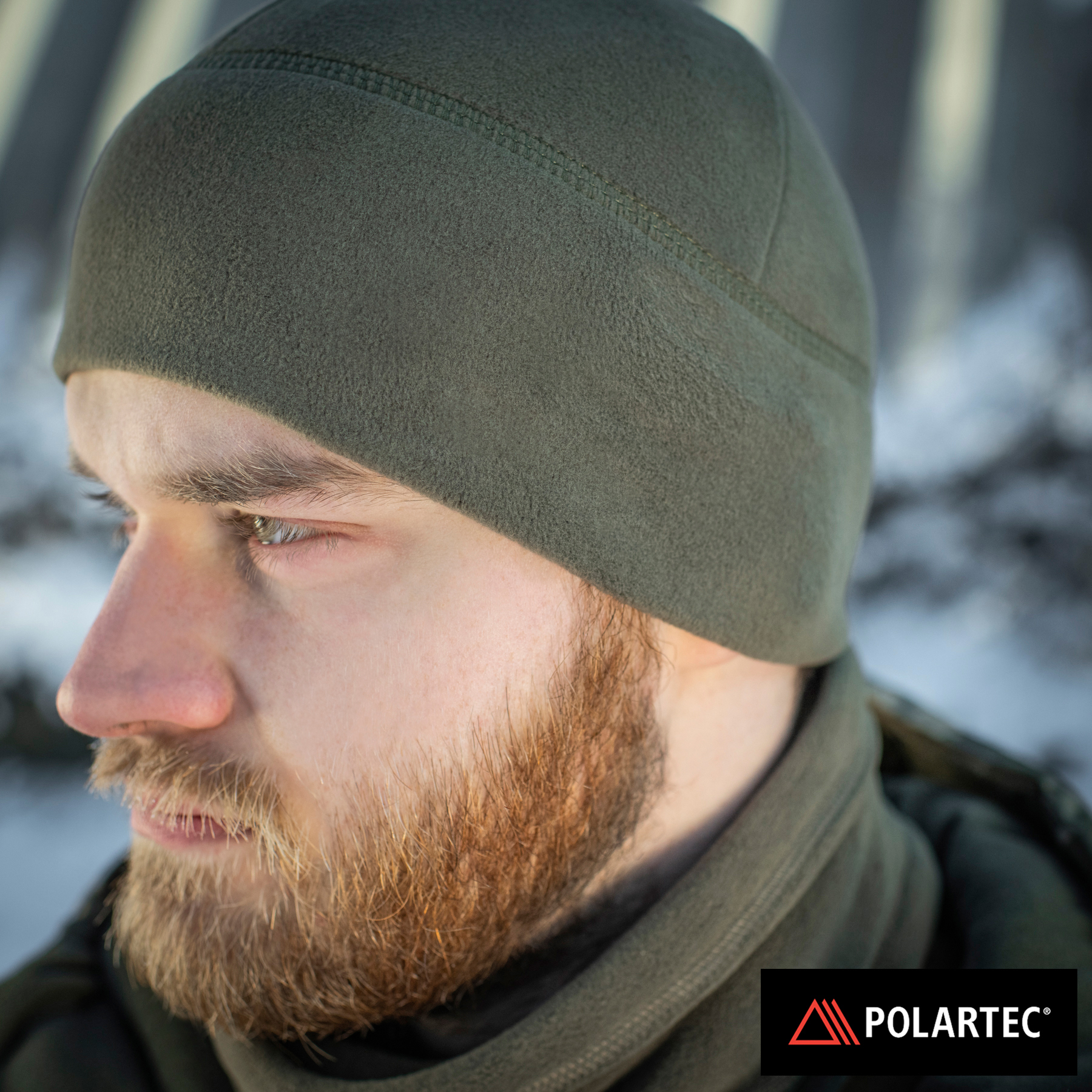 M-Tac шапка Watch Cap флис Light Polartec Gen.II Dark Olive — 8