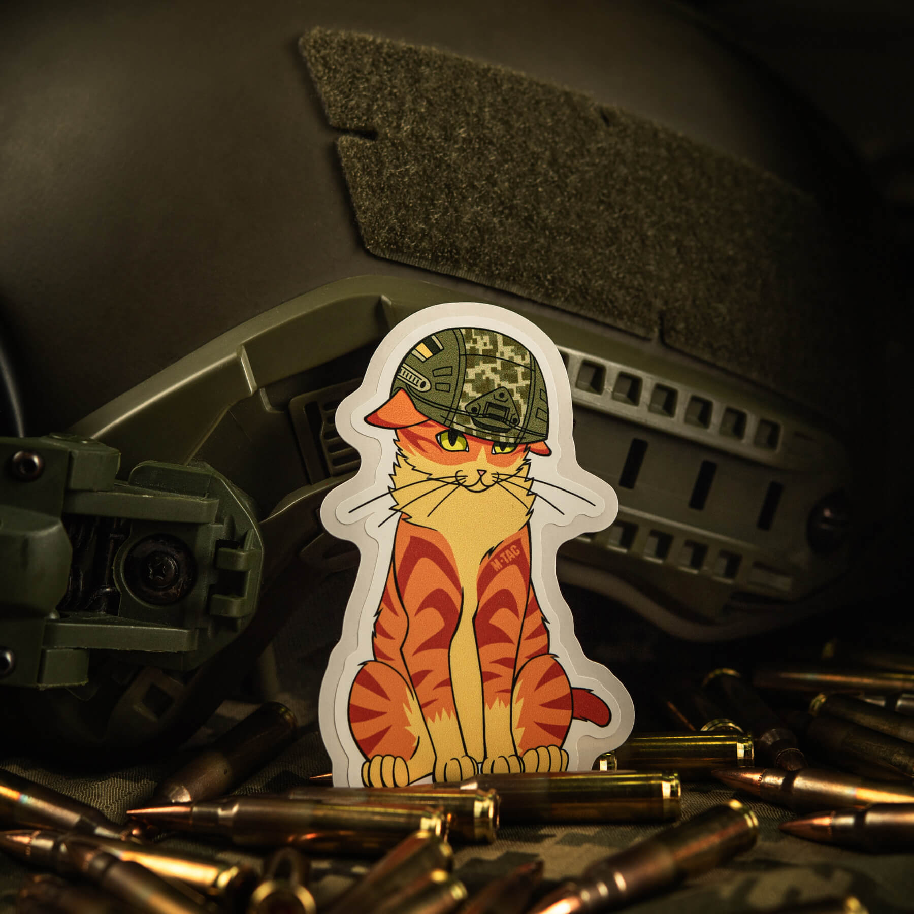 M-Tac наклейка Orange Cat — 3