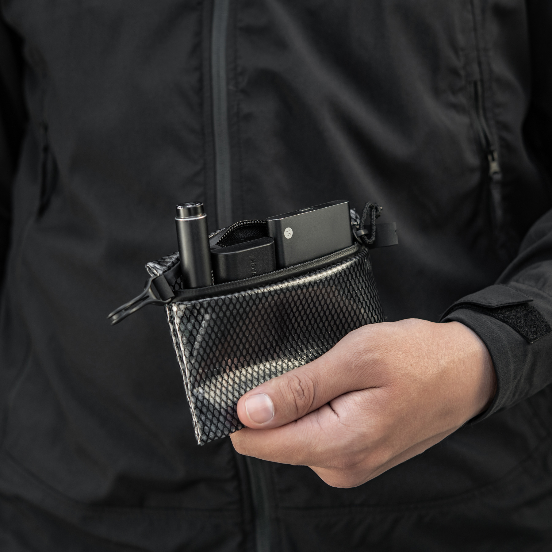 M-Tac комплект органайзеров Zip Pocket Set Elite Black — 17