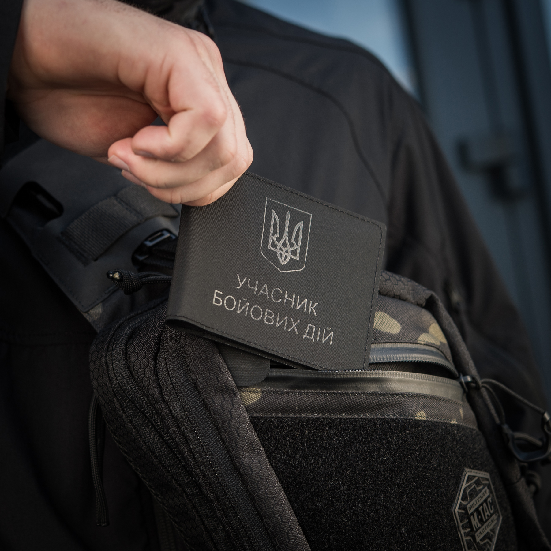 M-Tac обложка Учасник Бойових Дій Elite Black — 6