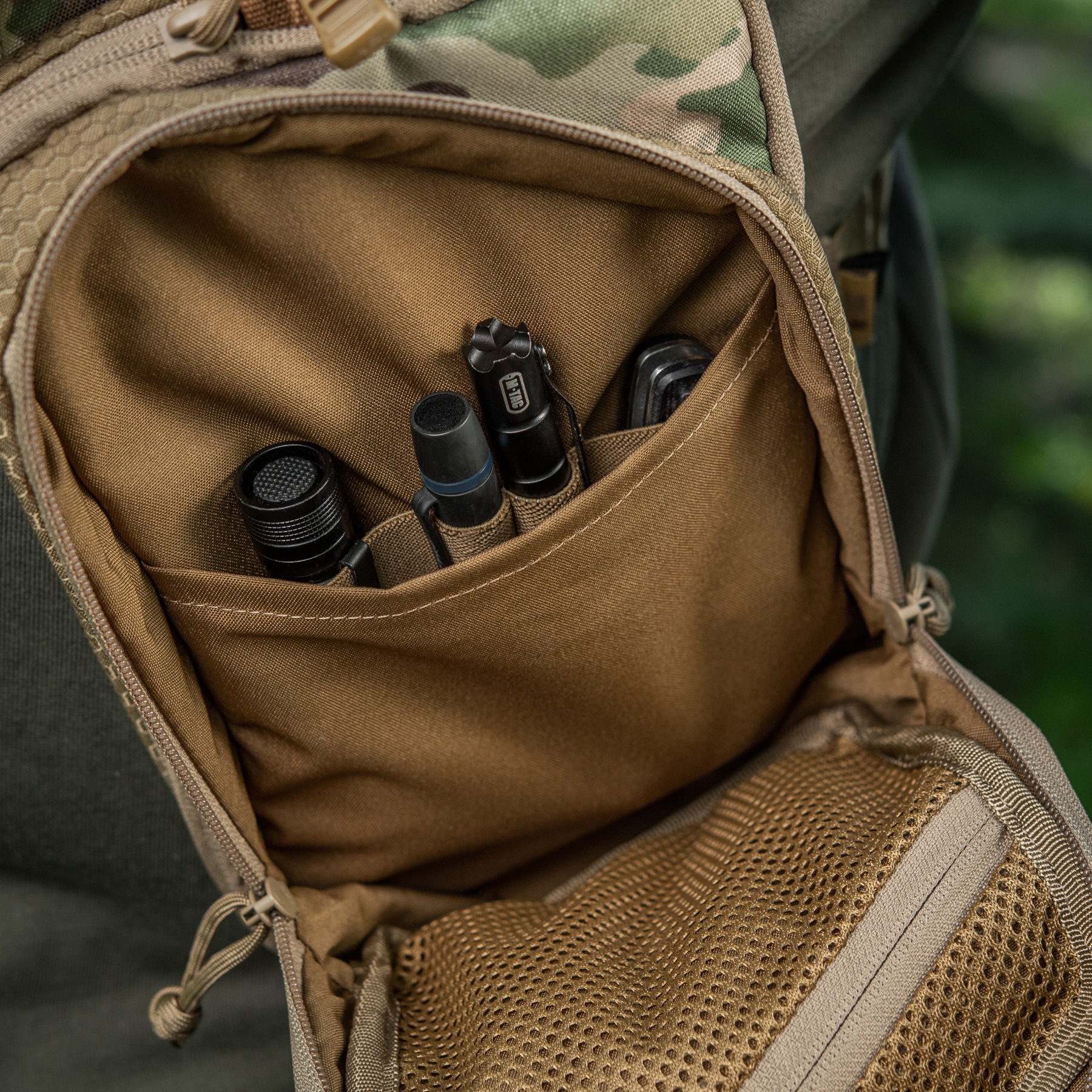 M-Tac сумка Sling Pistol Bag Elite Hex с липучкой Multicam/Coyote — 24