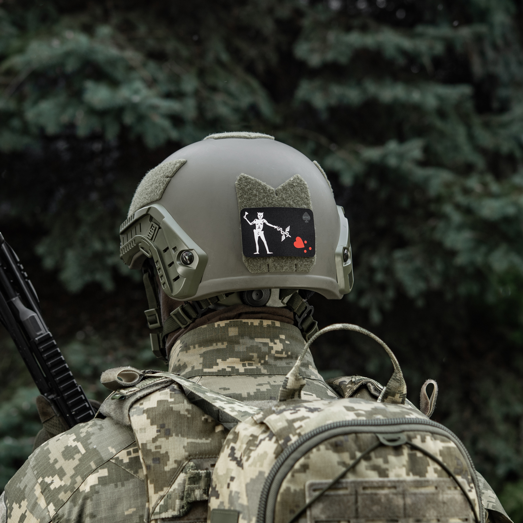 M-Tac нашивка прапор Чорна Борода Медик Black — 13