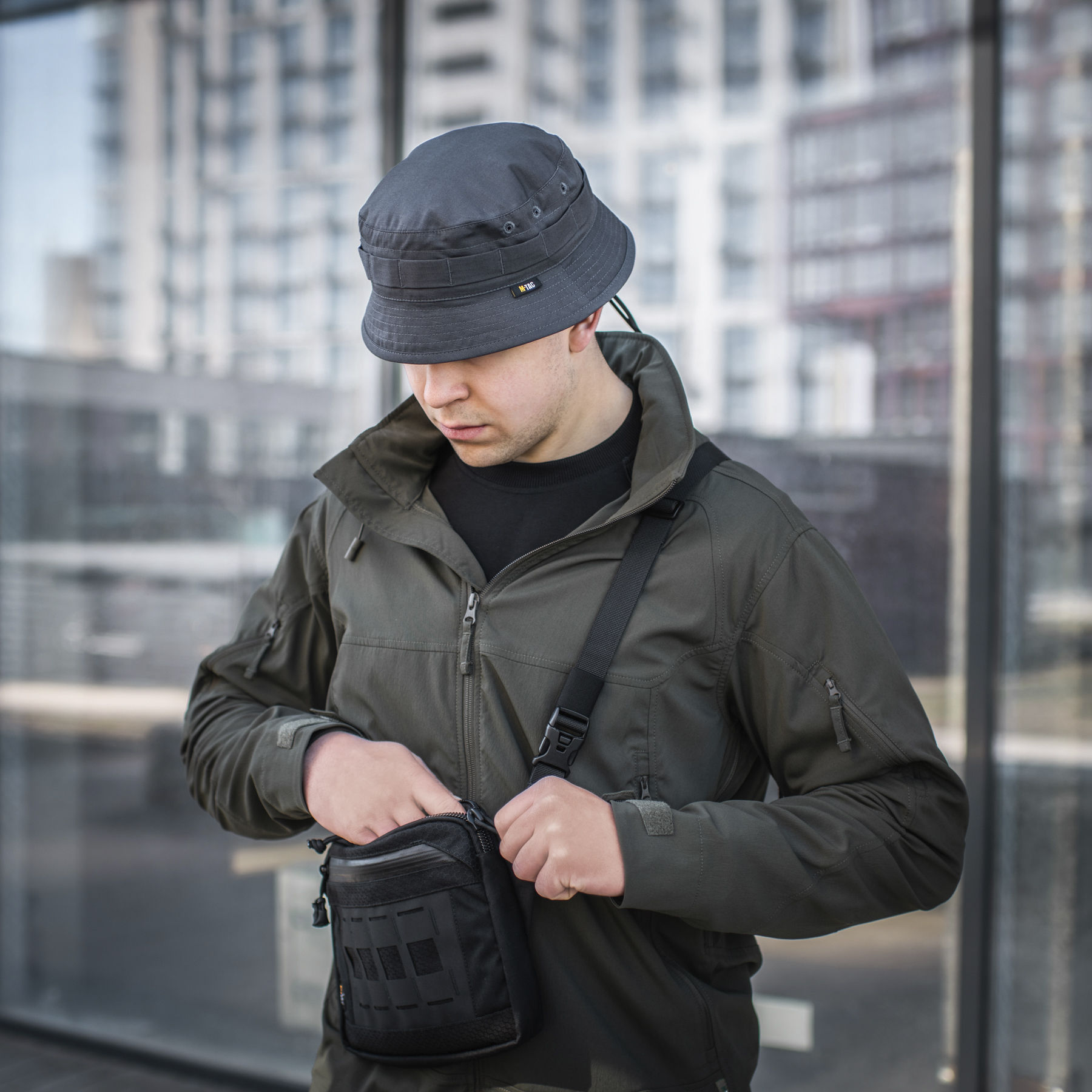 M-Tac панама Gen.II Flex Rip-Stop Dark Grey — 18