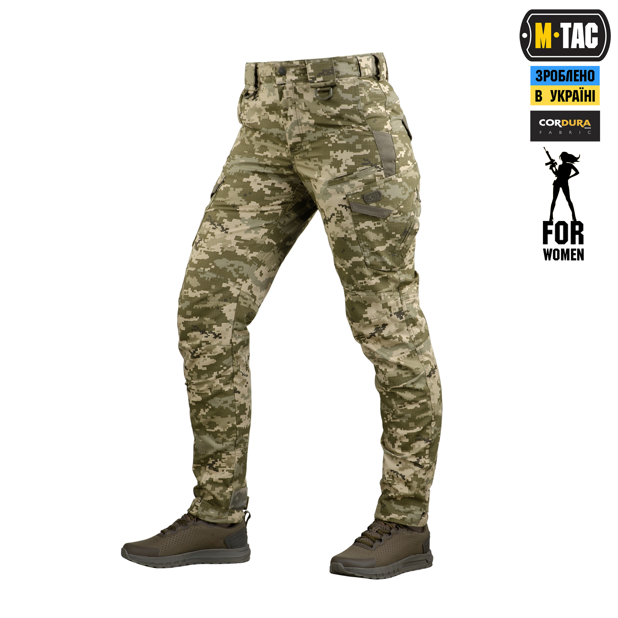 M-Tac брюки Aggressor Lady рип-стоп MM14 — 2