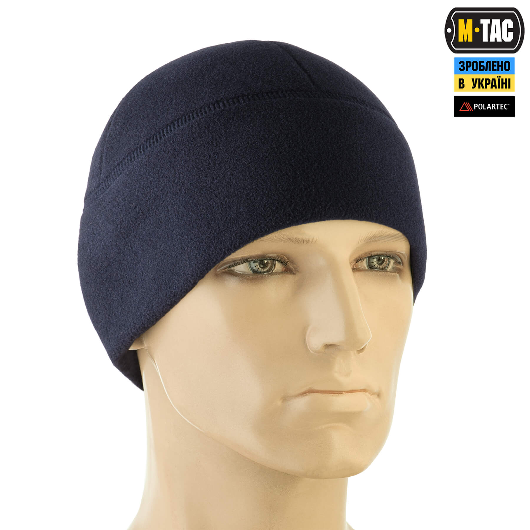 M-Tac шапка Watch Cap Polartec Cold Weather Dark Navy Blue — 4