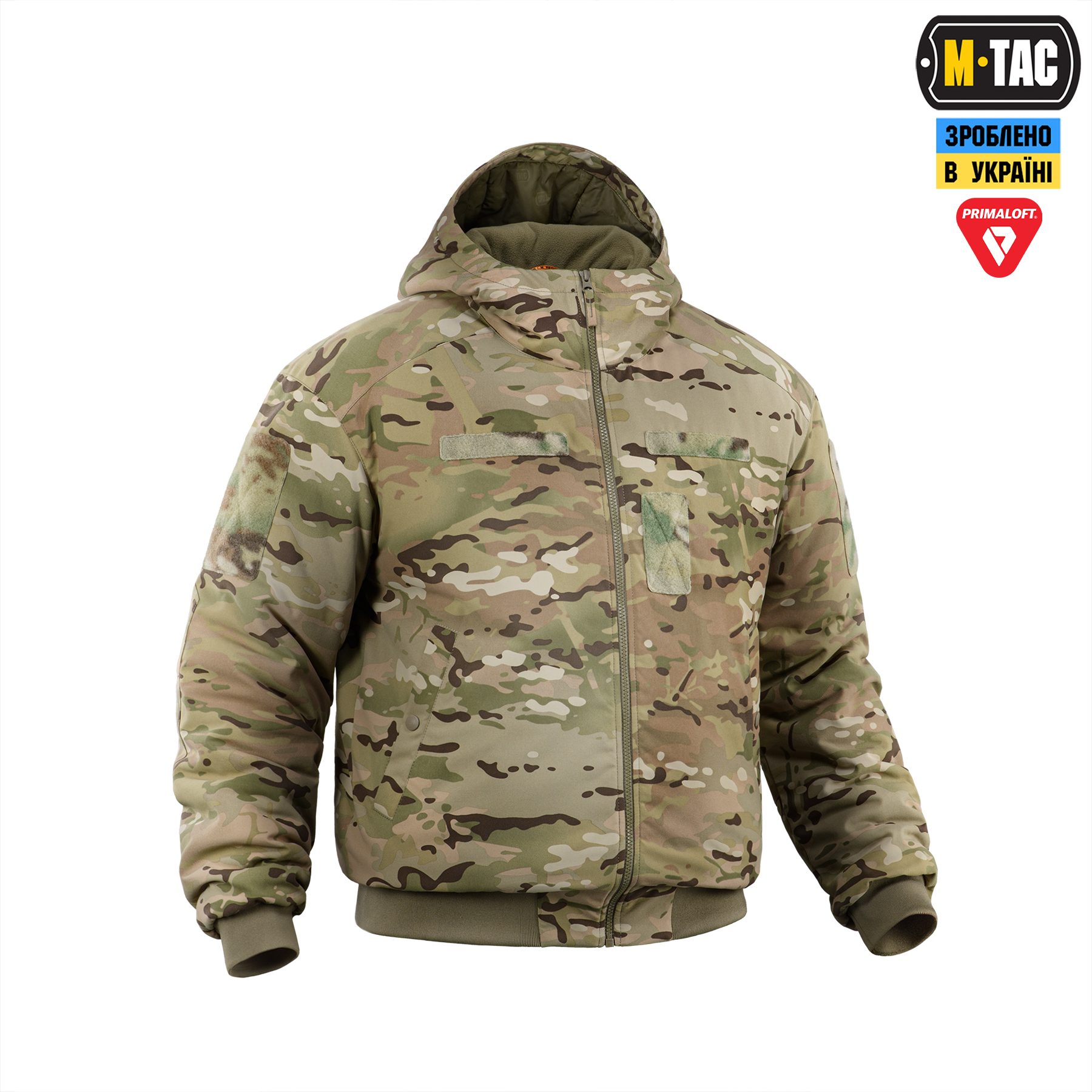 M-Tac куртка MA-1 Hooded Military Primaloft MC — 4