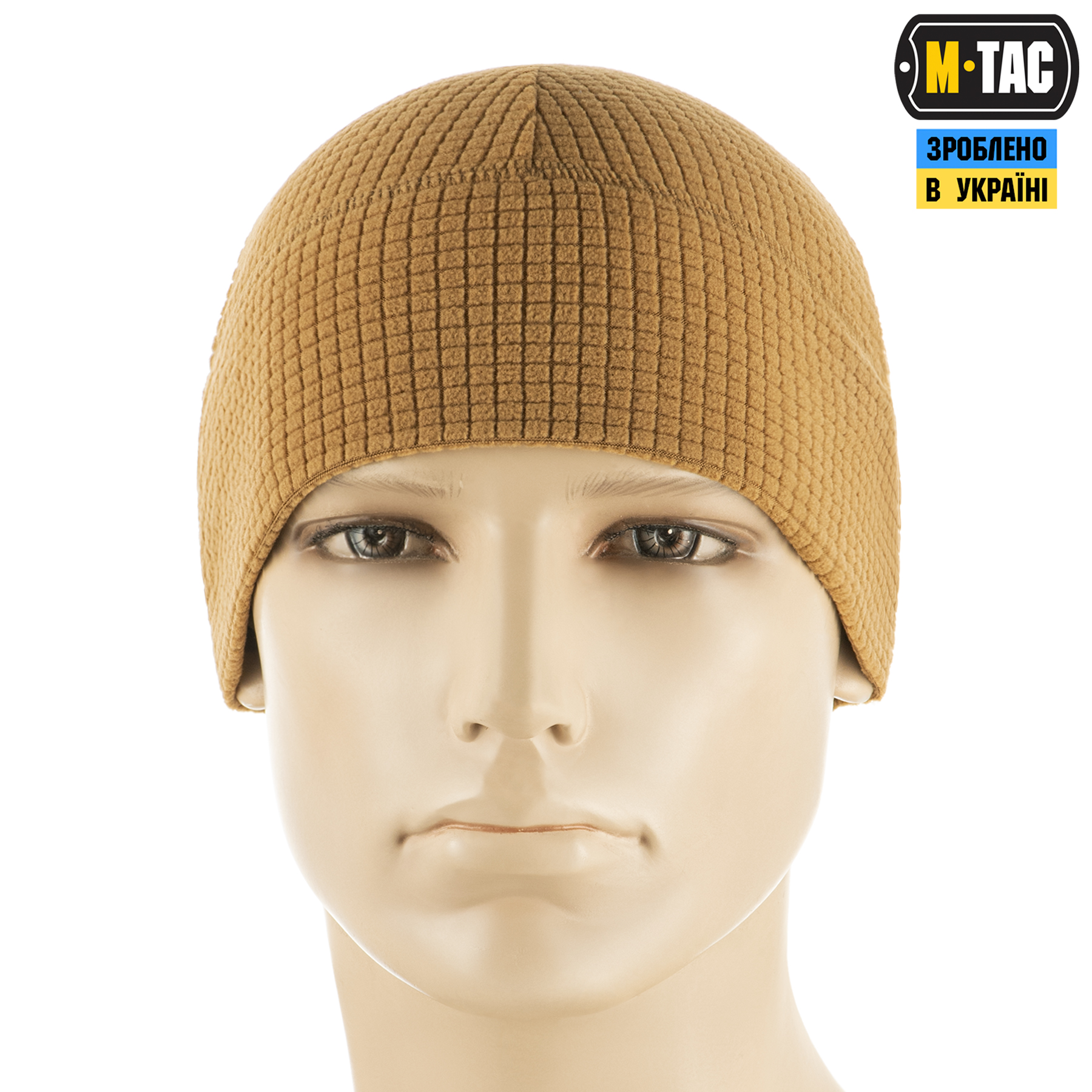M-Tac шапка-подшлемник флис рип-стоп Coyote Brown — 3