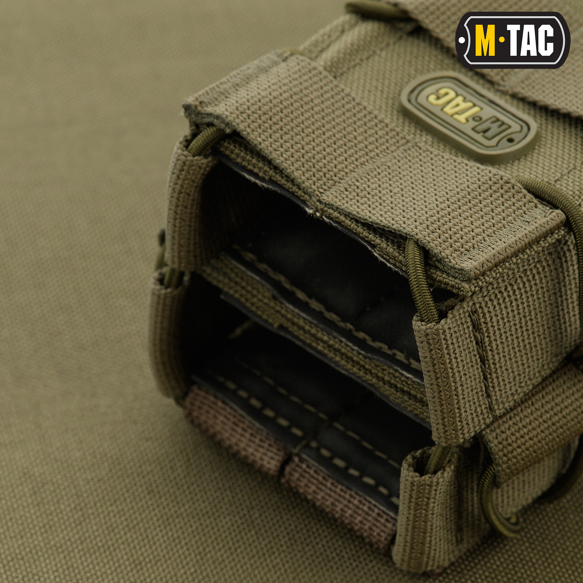 M-Tac подсумок для АК открытый двойной Ranger Green — 11
