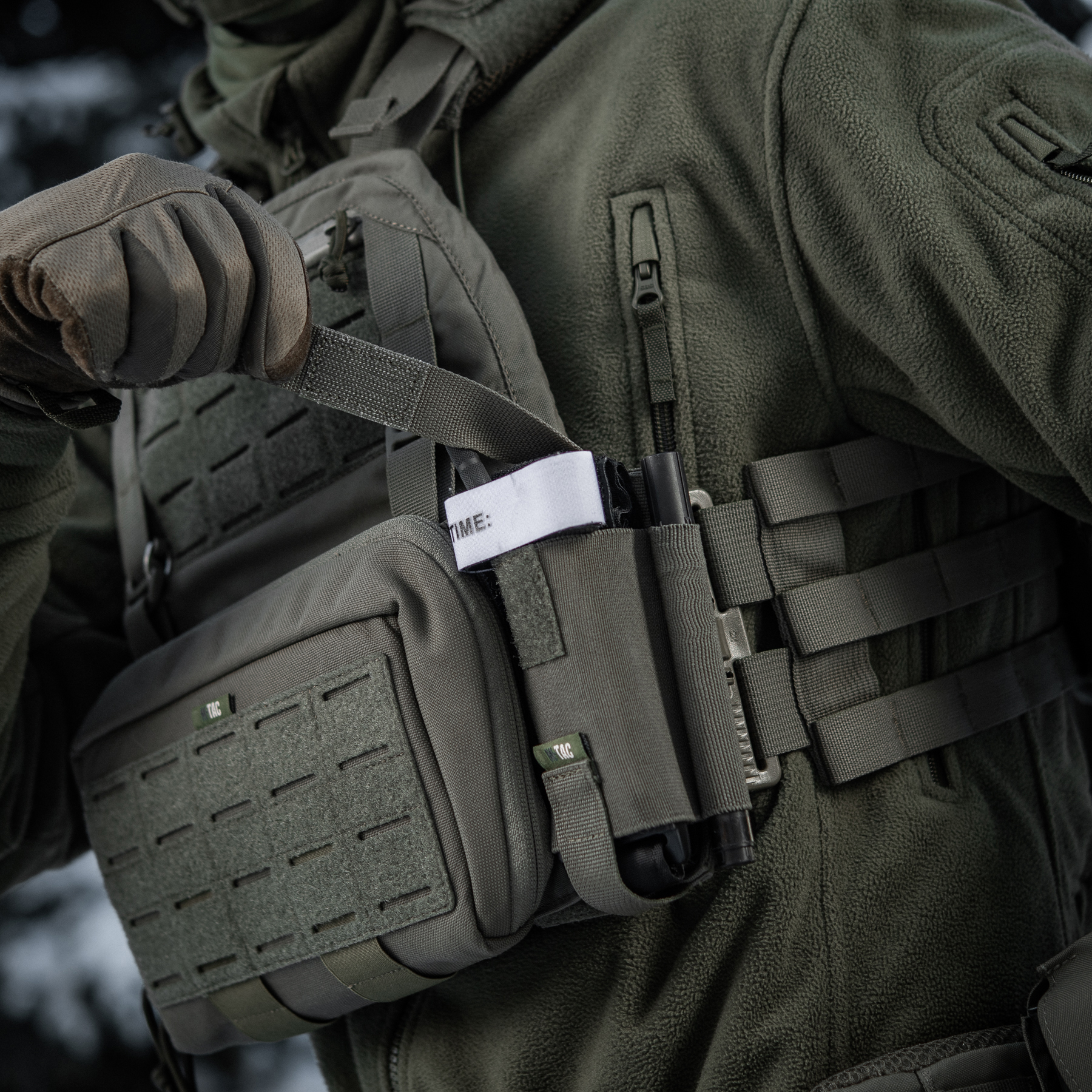 M-Tac подсумок для турникета эластичный на липучке Gen.III Ranger Green — 17