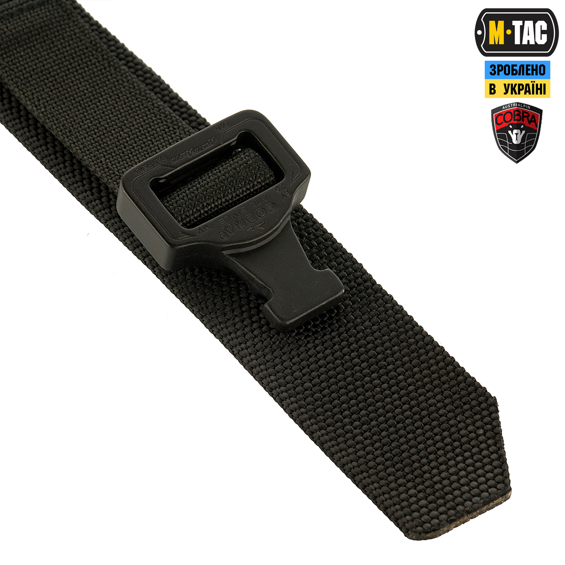 M-Tac ремень Cobra Buckle Belt Gen.II Black — 5