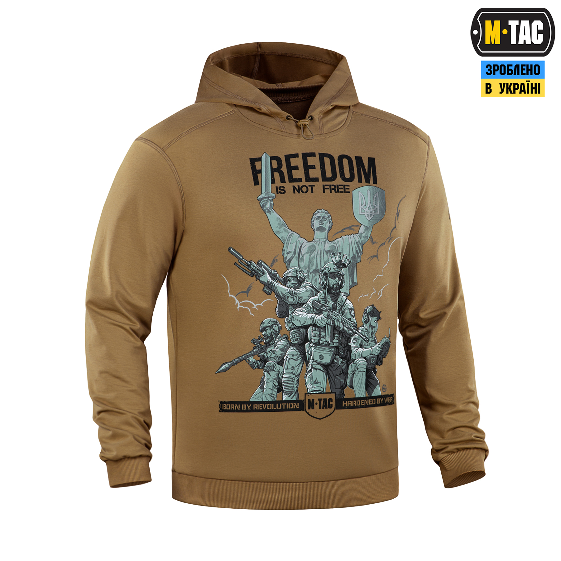 M-Tac кофта Hoodie Freedom Coyote Brown — 4