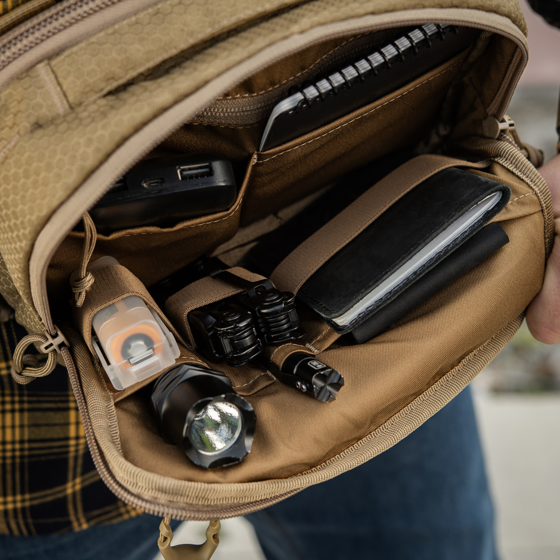 M-Tac сумка EDC Bag Elite HEX Coyote — 39