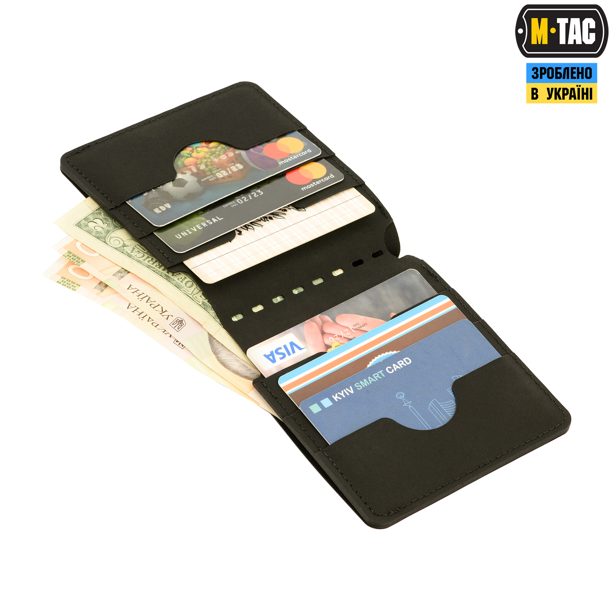 M-Tac кошелек Slim Elite Black — 6