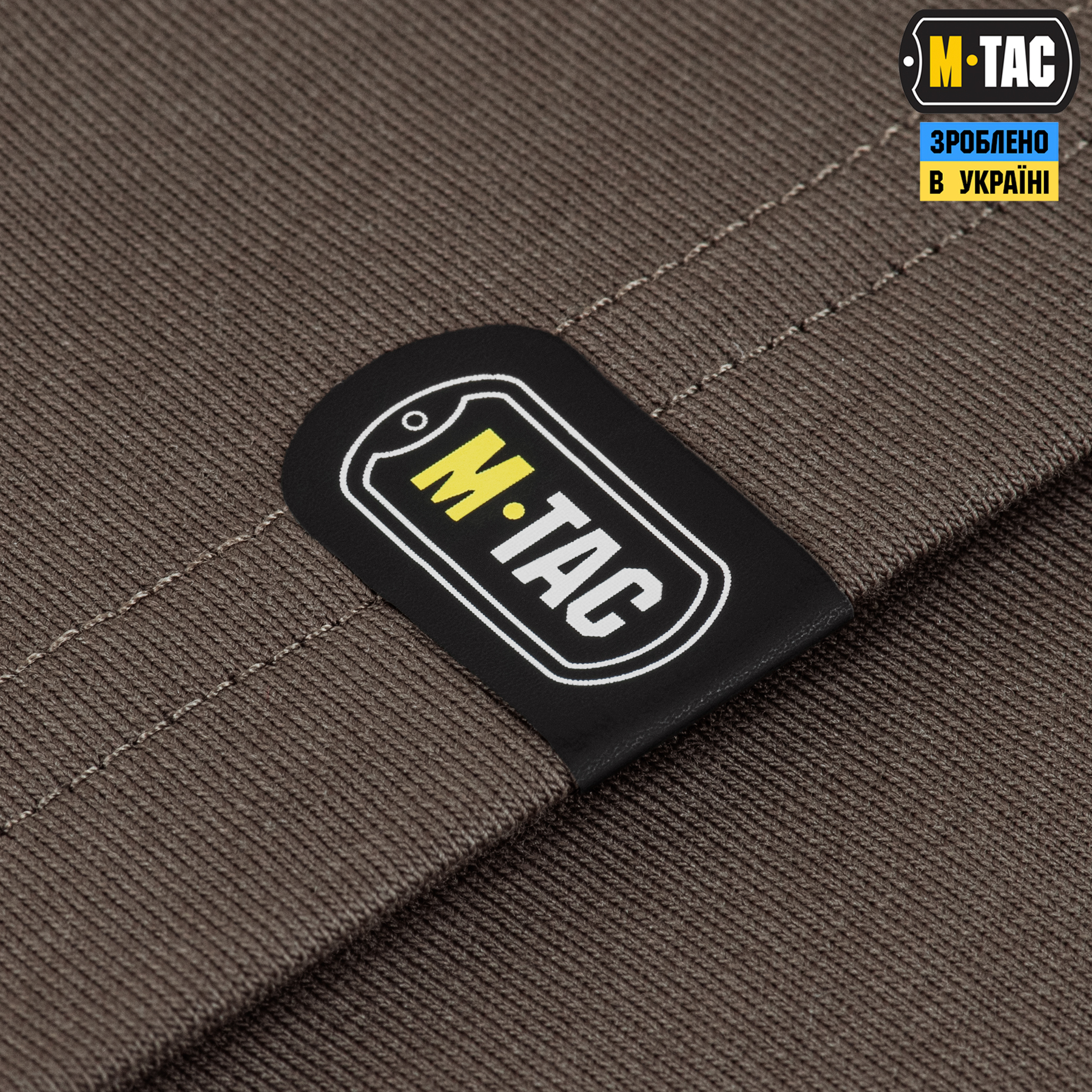 M-Tac футболка Logo длинный рукав Dark Olive — 11