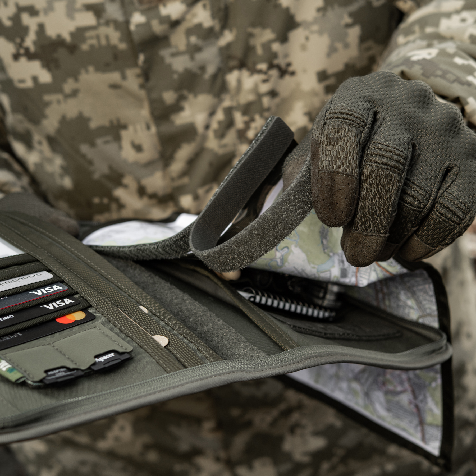 M-Tac планшет-органайзер А5 Elite Ranger Green — 40