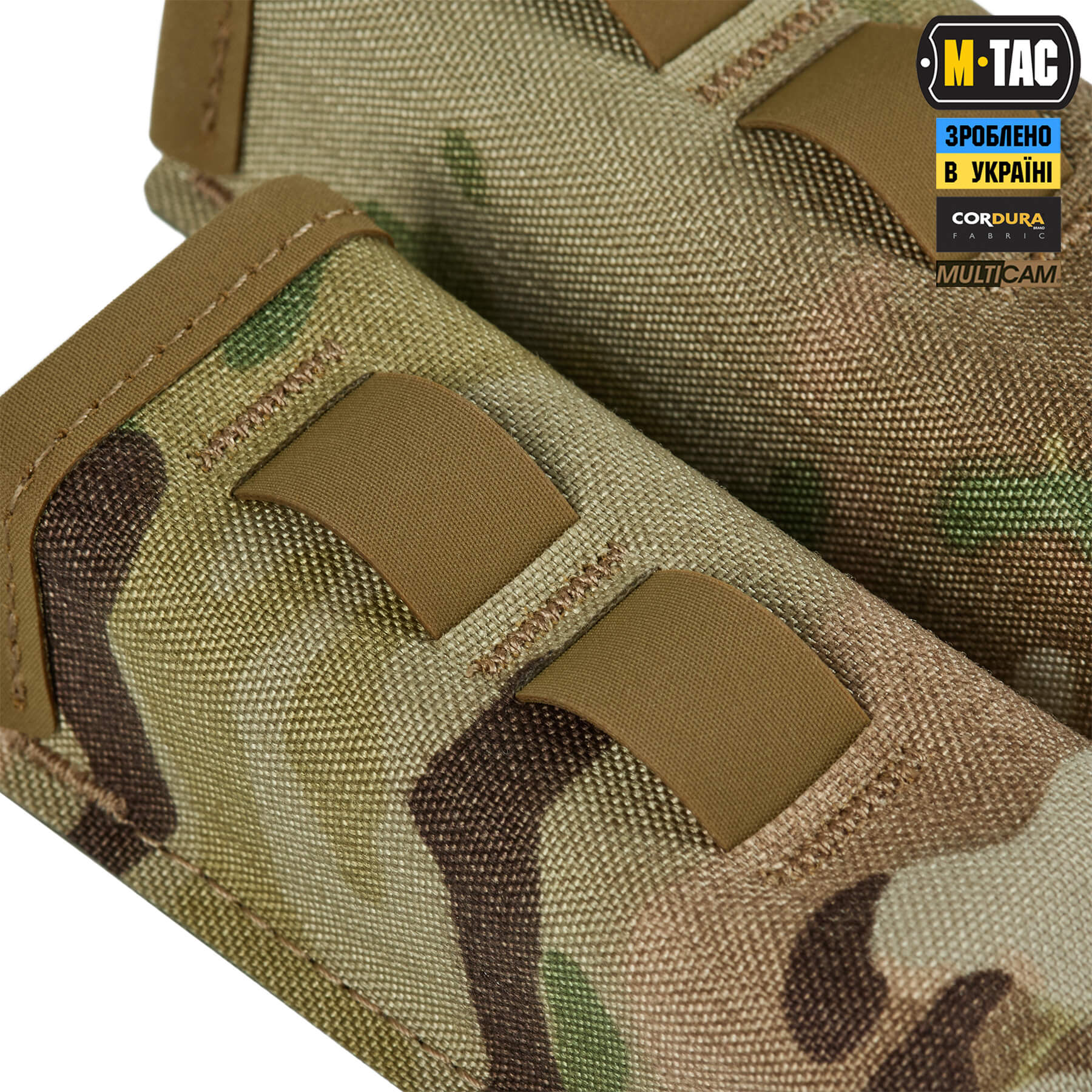 M-Tac подсумок двойной для пистолетного магазина 30° Elite Multicam — 7
