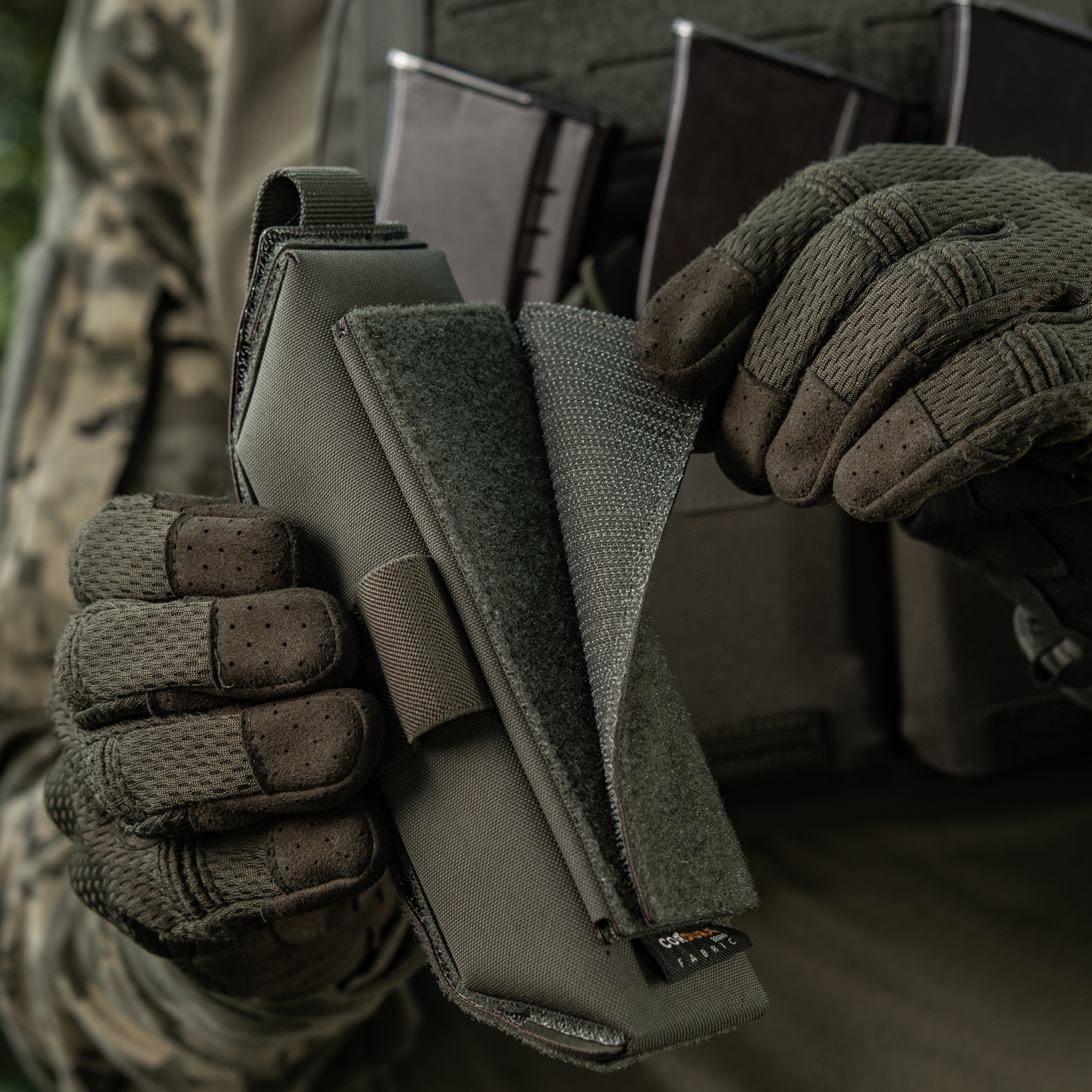 M-Tac подсумок для турникета закрытый FLAP Ranger Green — 16