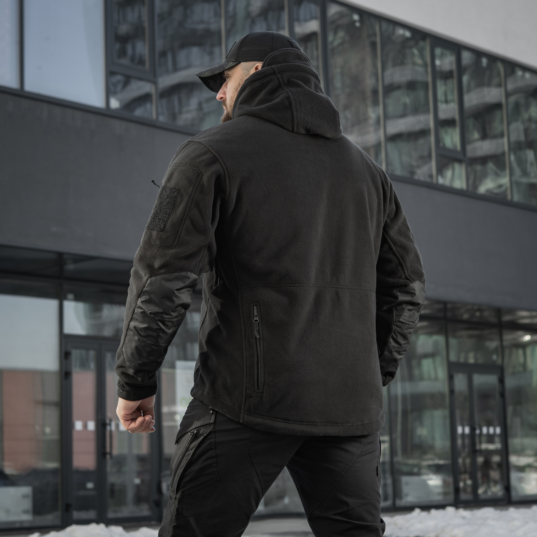 M-Tac куртка флисовая Windblock Division Gen.II Black — 35