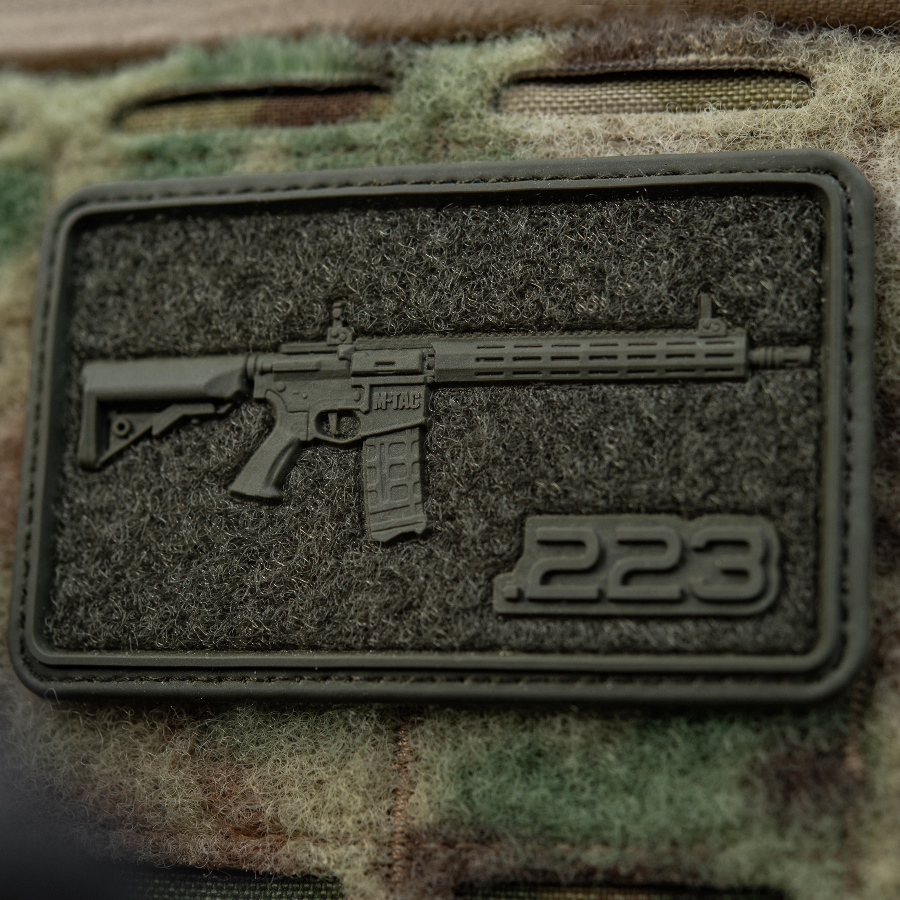 M-Tac нашивка AR-15 Velcro/PVC Ranger Green — 10