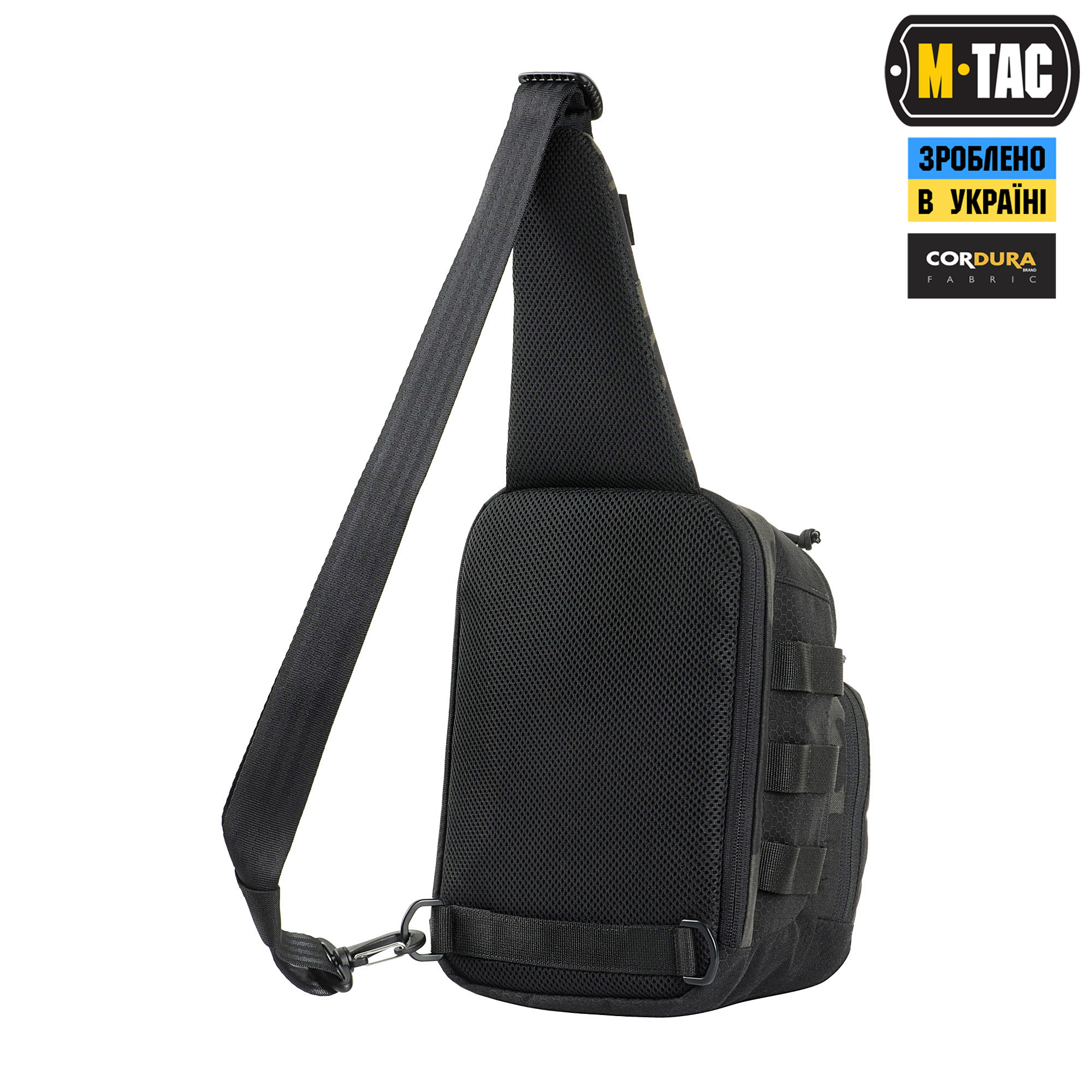 M-Tac сумка Cross Bag Elite Hex Multicam Black/Black — 3