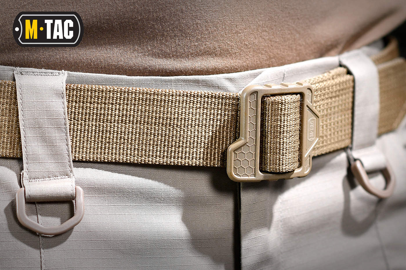 M-Tac ремень Double Duty Belt Hex Coyote — 5