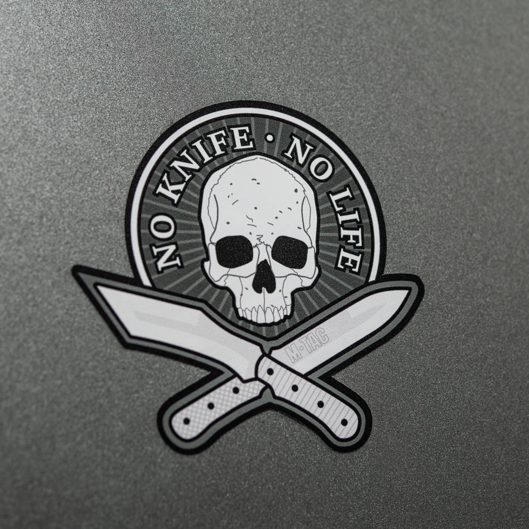 M-Tac наклейка No Knife - No Life светоотражающая — 6