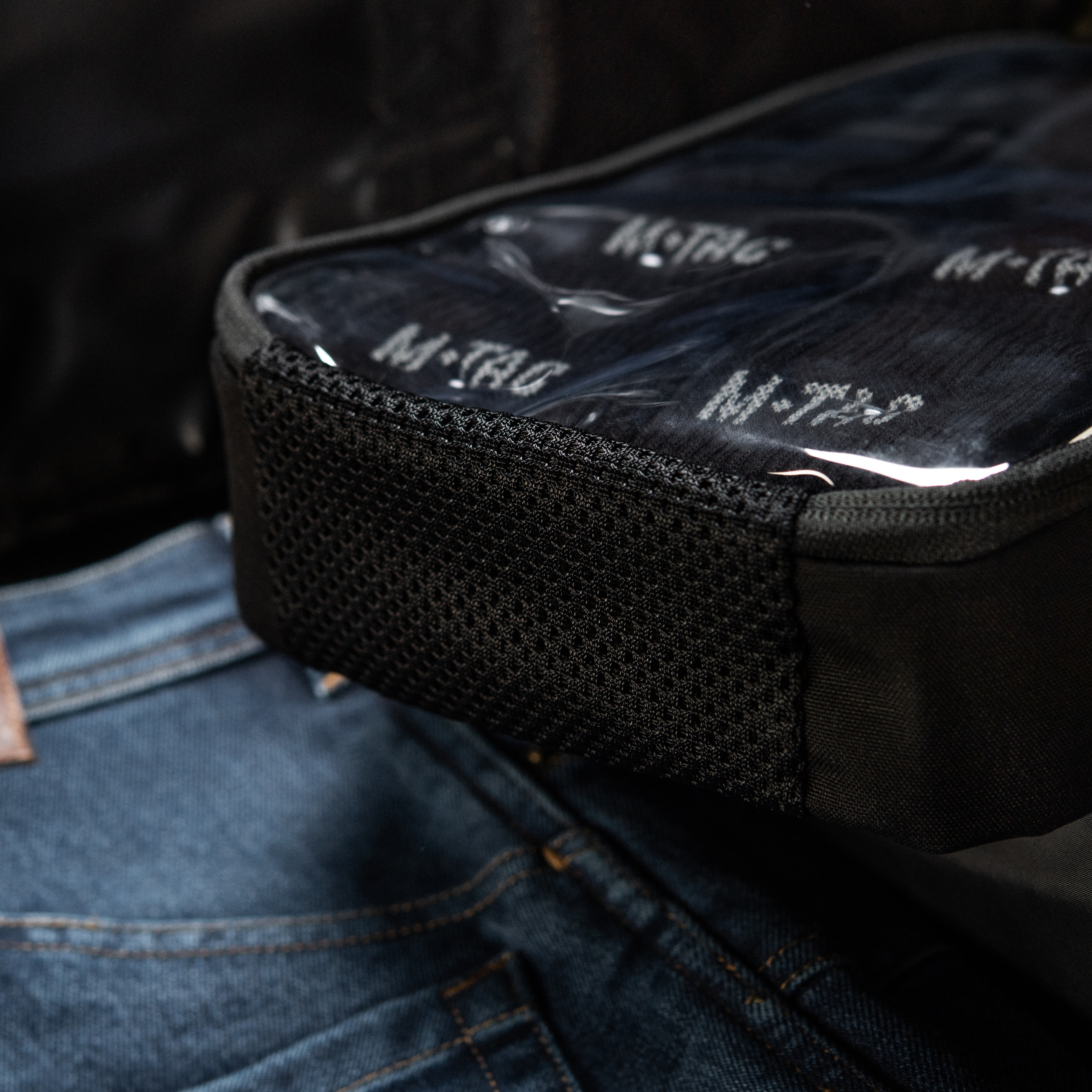 M-Tac органайзер утилитарный прозрачный Elite Large (30х19 см) Black — 12