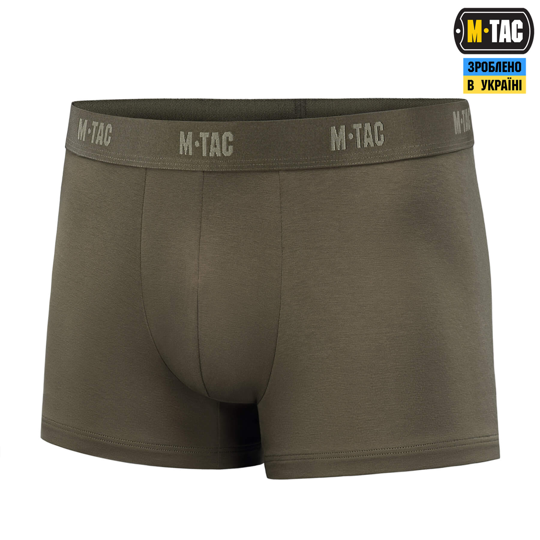 M-Tac трусы Men Cotton Stretch Boxer Briefs Dark Olive — 2
