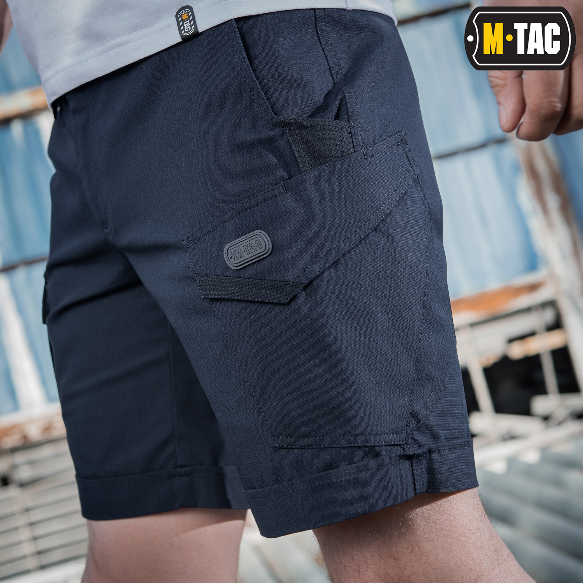 M-Tac шорты Aggressor Short Dark Navy Blue — 10