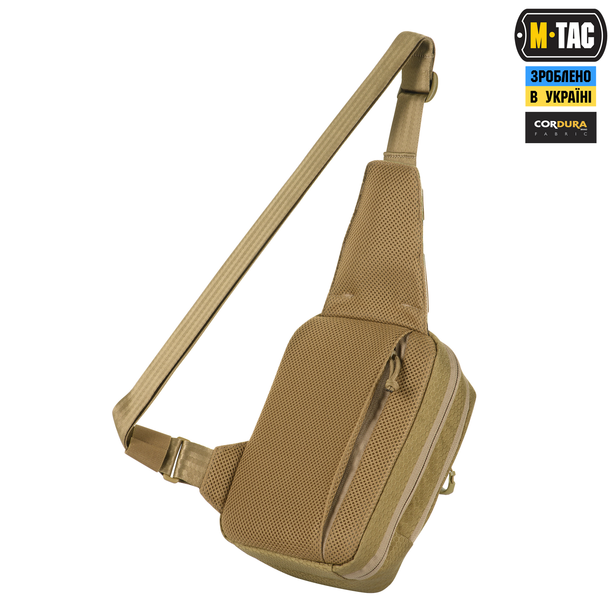 M-Tac сумка Sling Pistol Bag Elite Hex Multicam/Coyote — 3