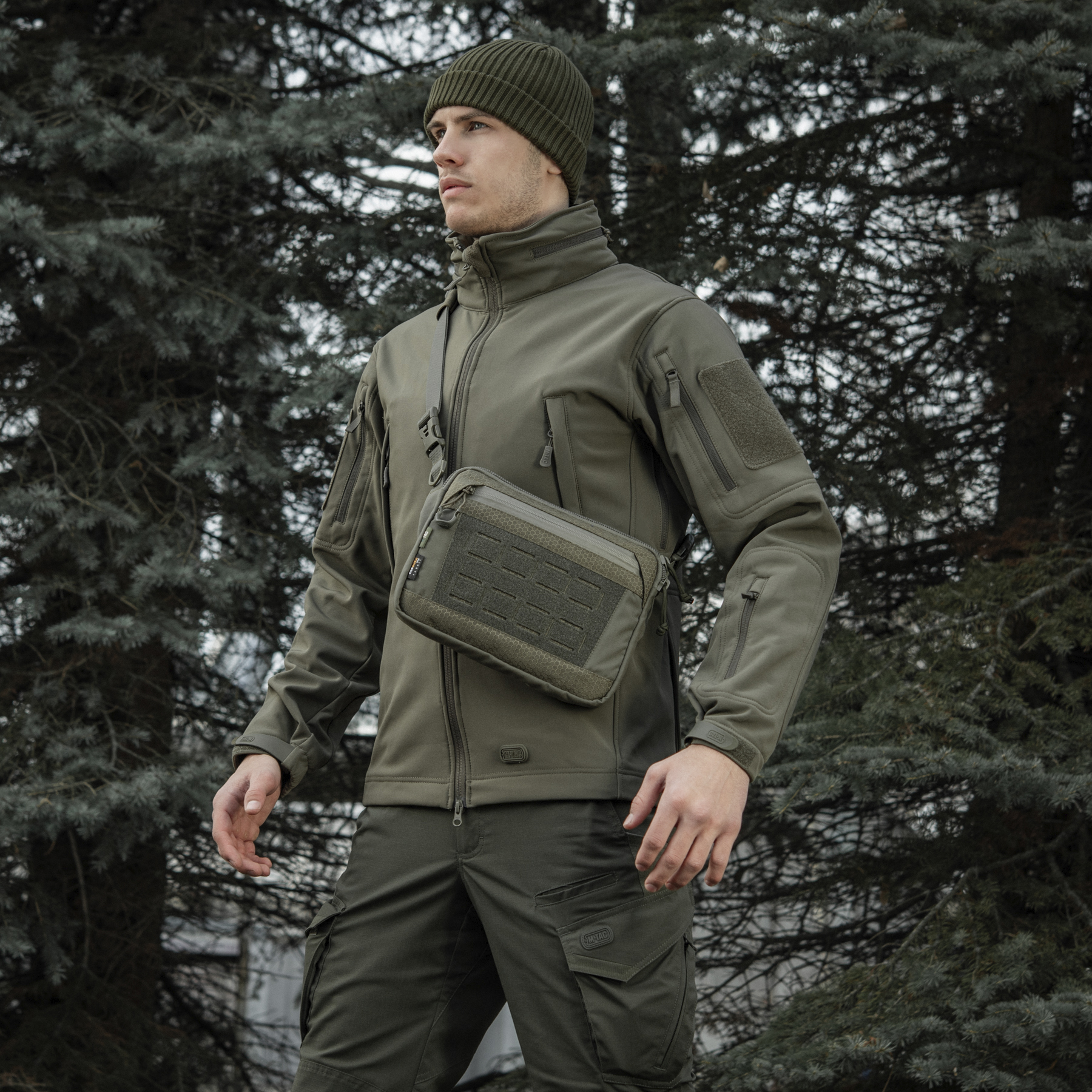 M-Tac сумка Admin Bag Elite с липучкой Ranger Green — 9