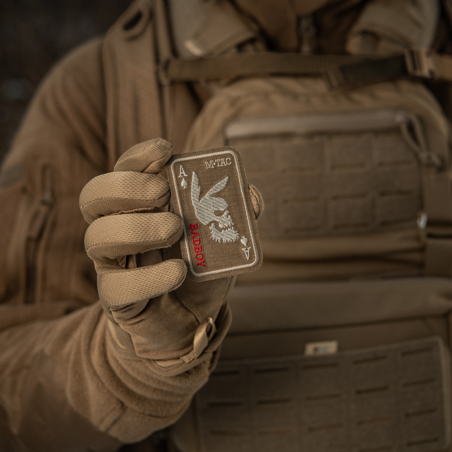 M-Tac нашивка Bad Boy (вишивка) Coyote — 10