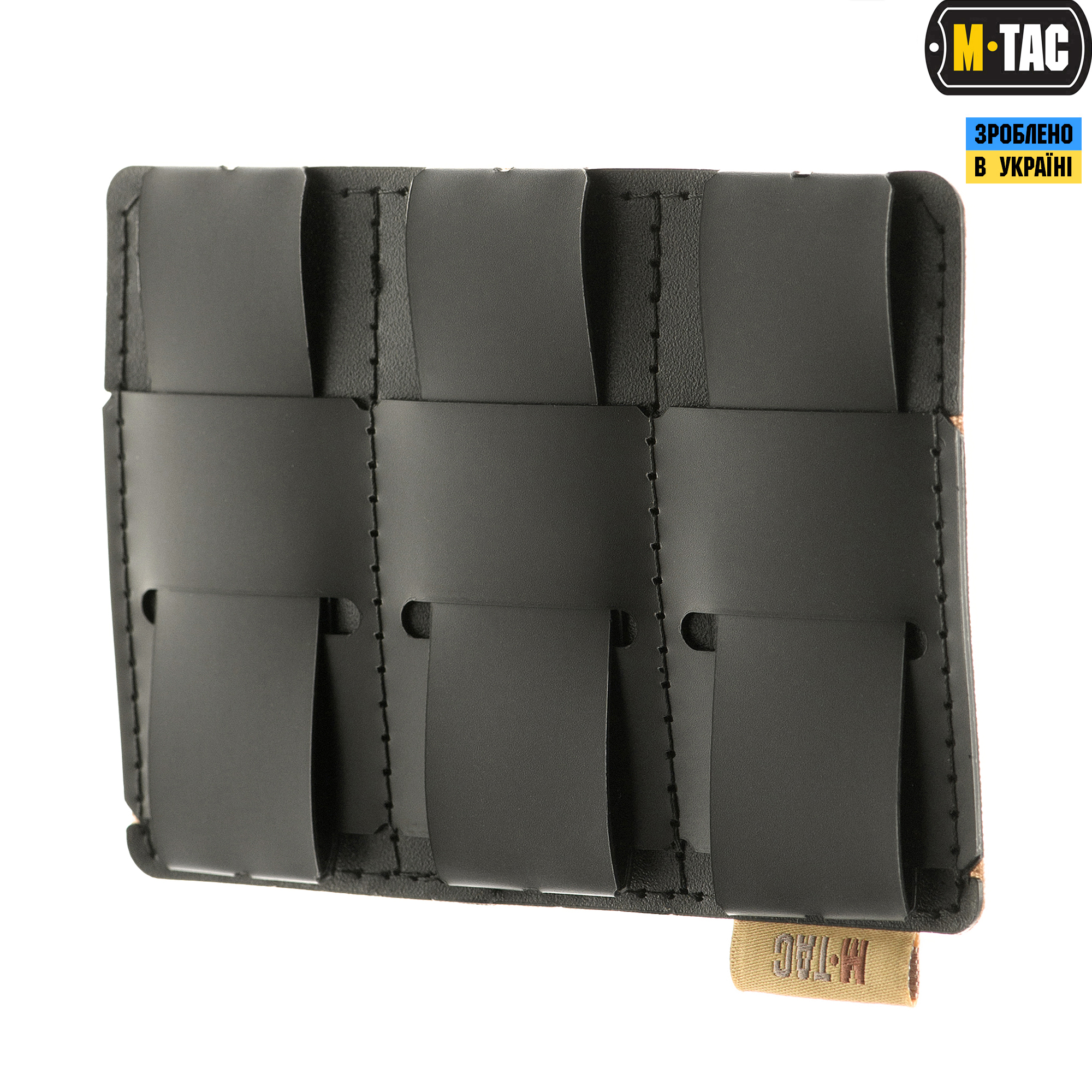 M-Tac панель для нашивок на MOLLE 120x85 Coyote — 4