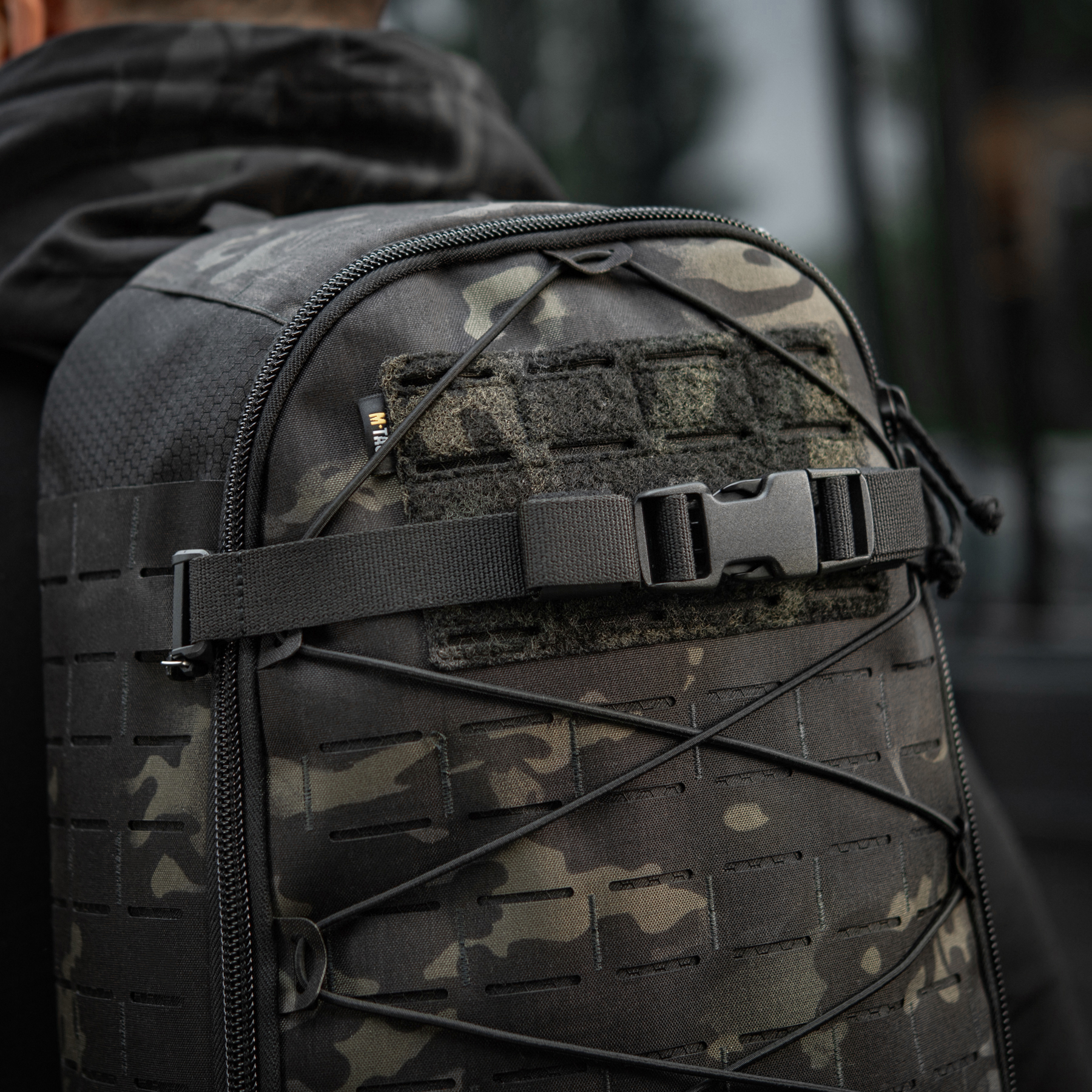 M-Tac рюкзак Sturm с эргономичными лямками X-Large Elite Gen.II Multicam Black — 9