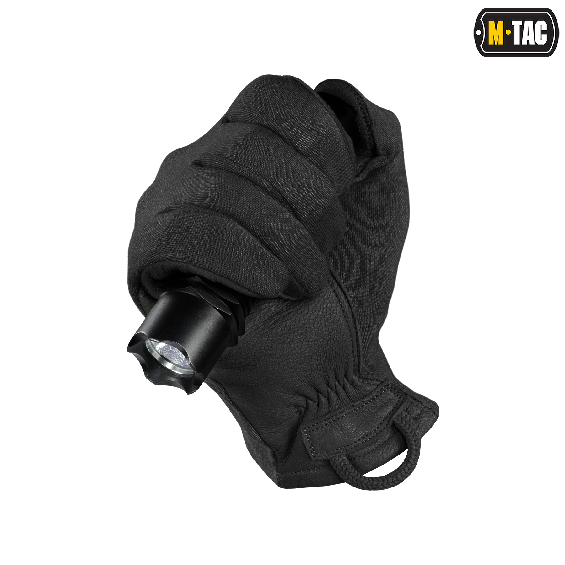 M-Tac перчатки Nomex Sport Leather Black — 5