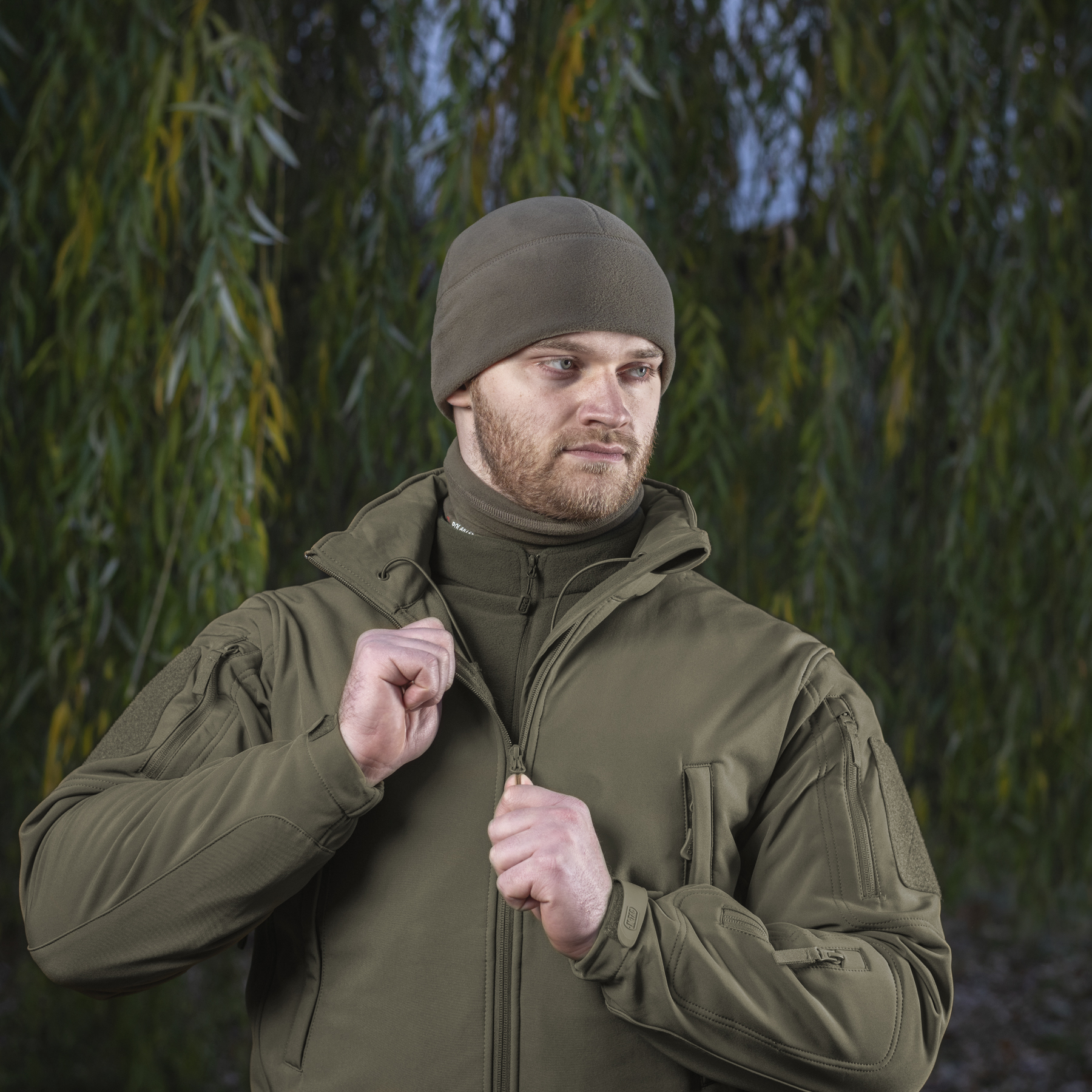 M-Tac шапка Watch Cap флис Polartec Dark Olive — 12
