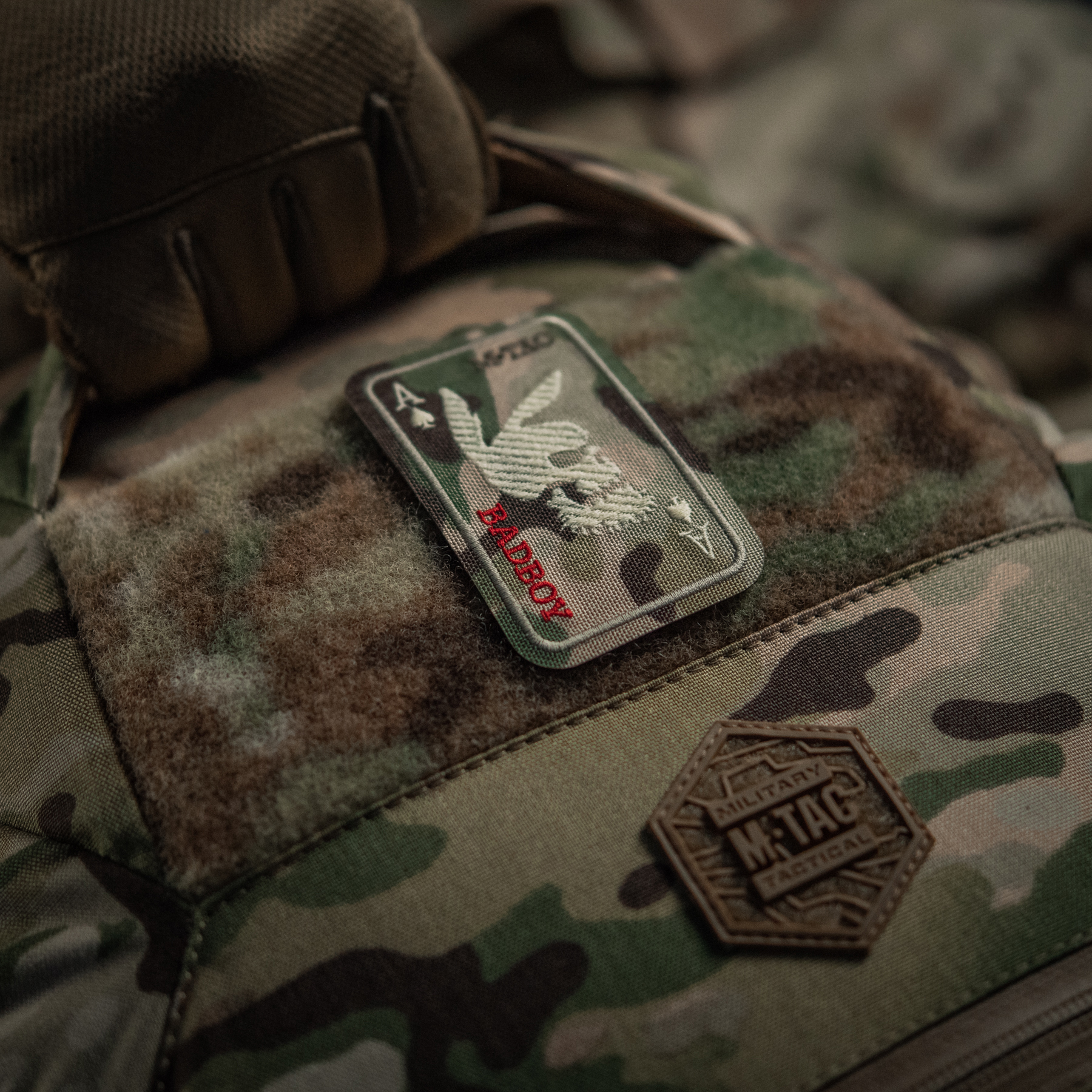M-Tac нашивка Bad Boy (вишивка) Multicam — 12